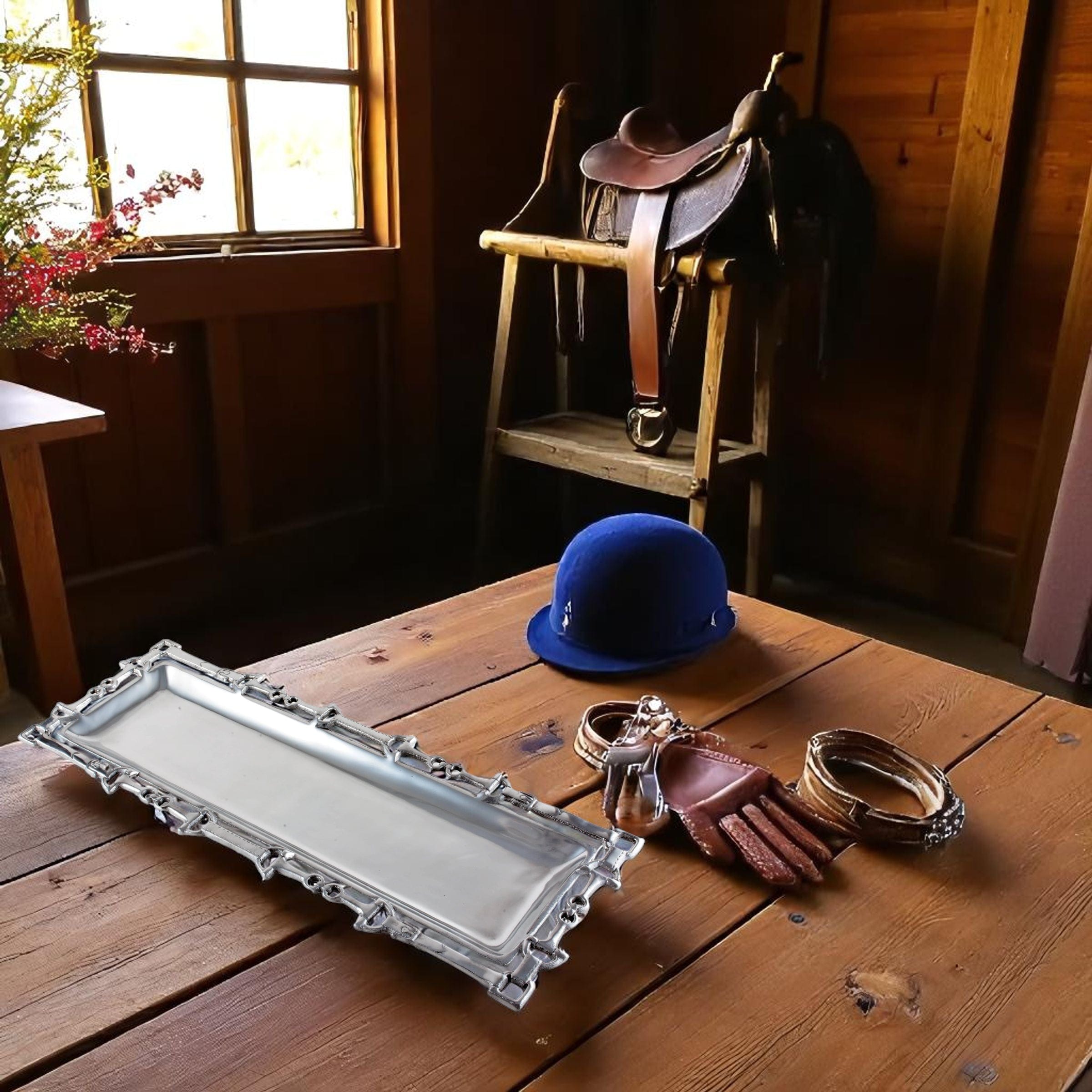 Equestrian Oblong W/Openwork