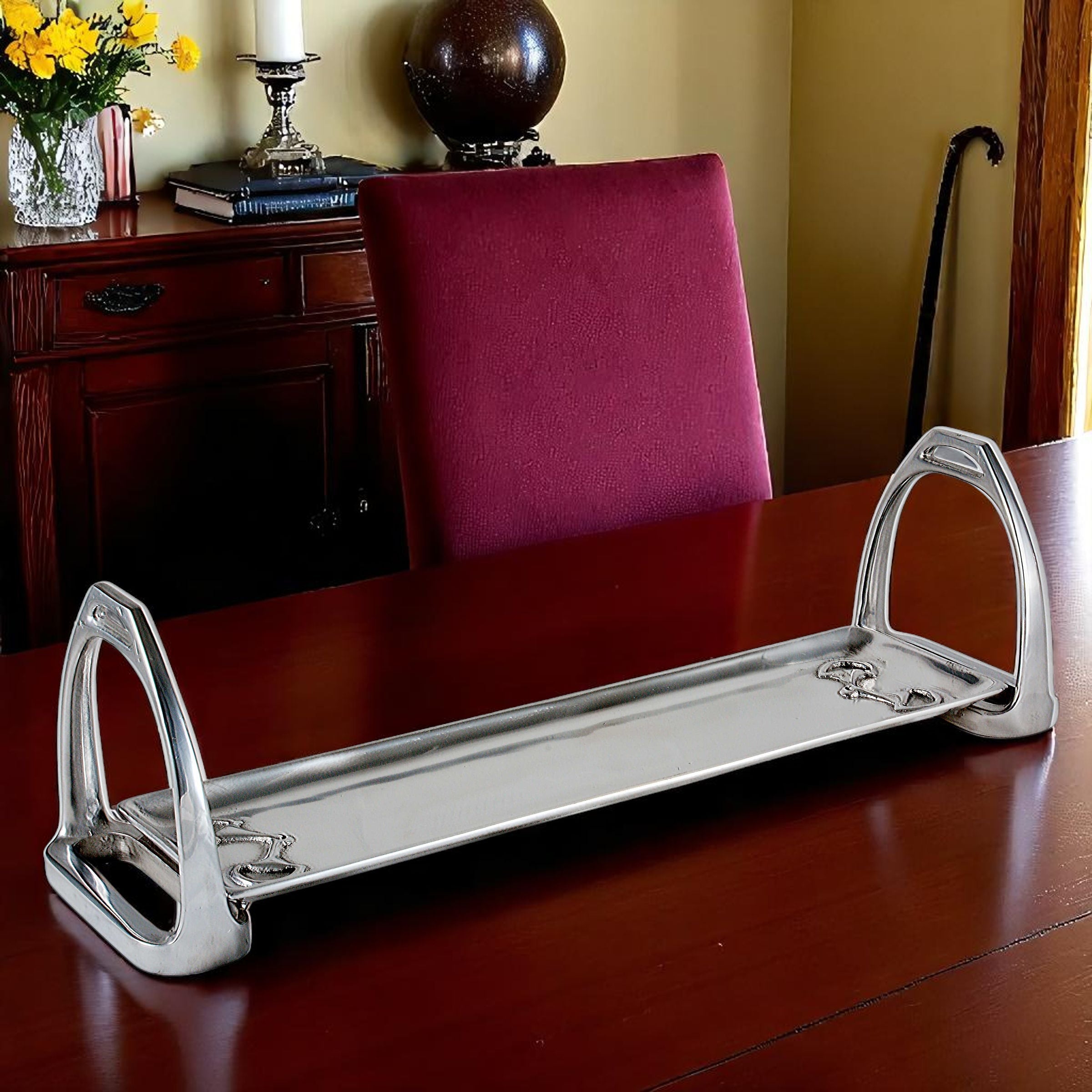 Equestrian Stirrup Tray - Small