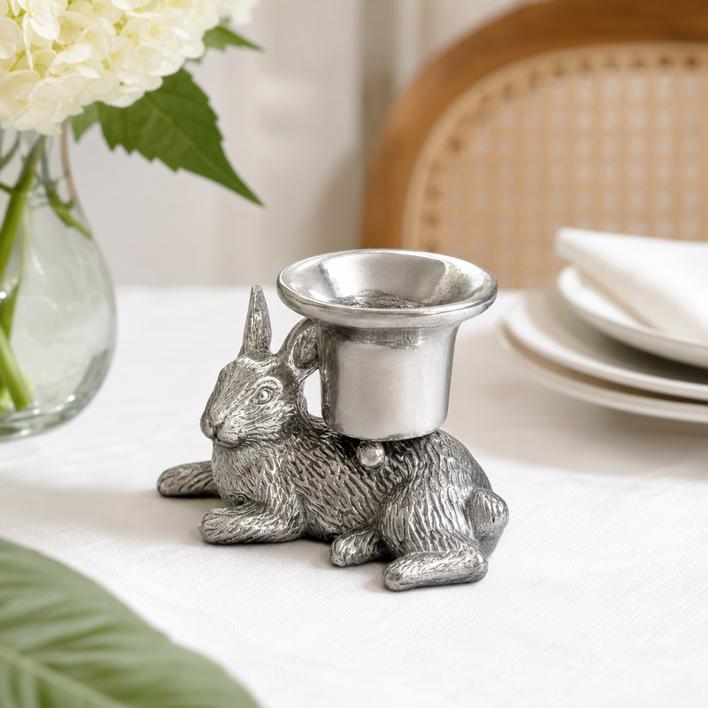 Rabbit candle holders
