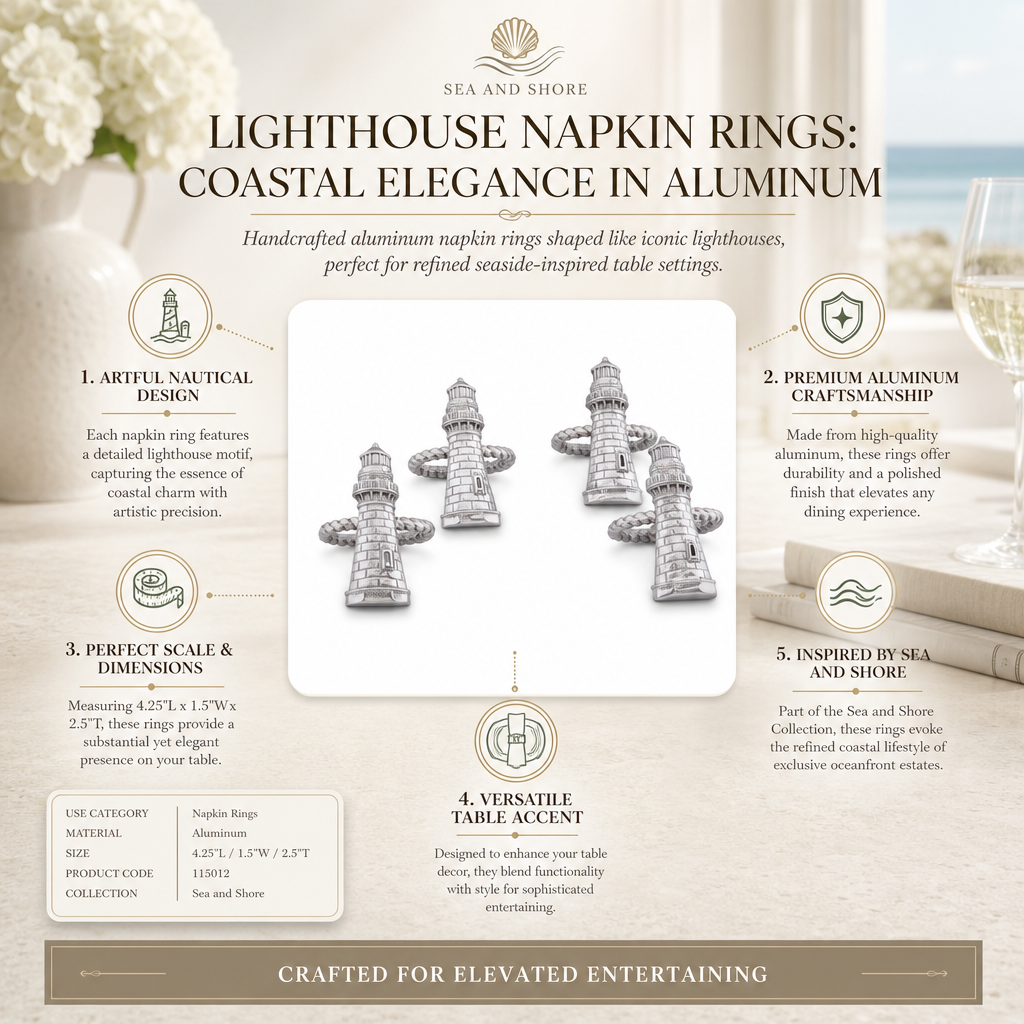 Lighthouse Napkin Rings