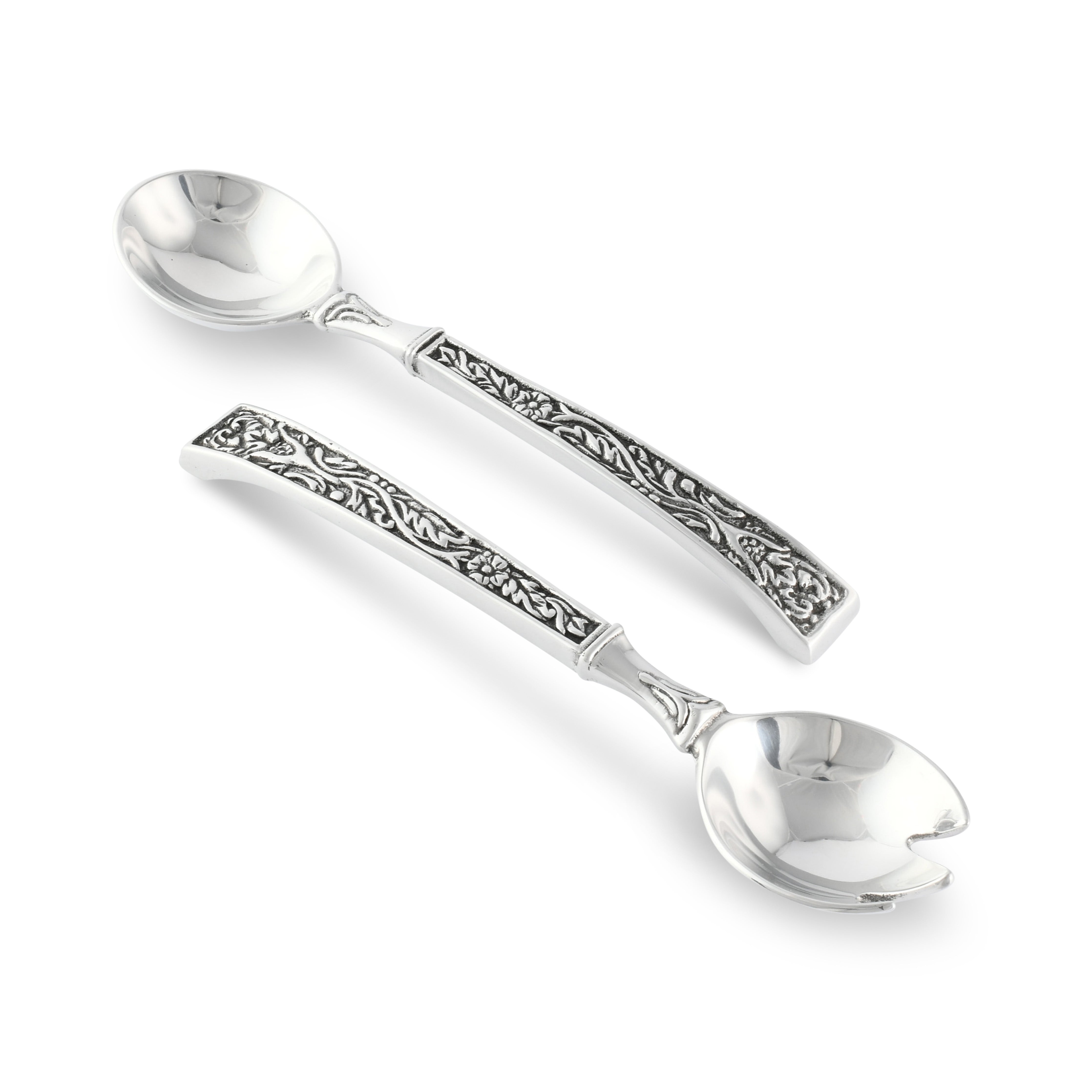 Pine Cone Forest Salad Bowl Set with Servers