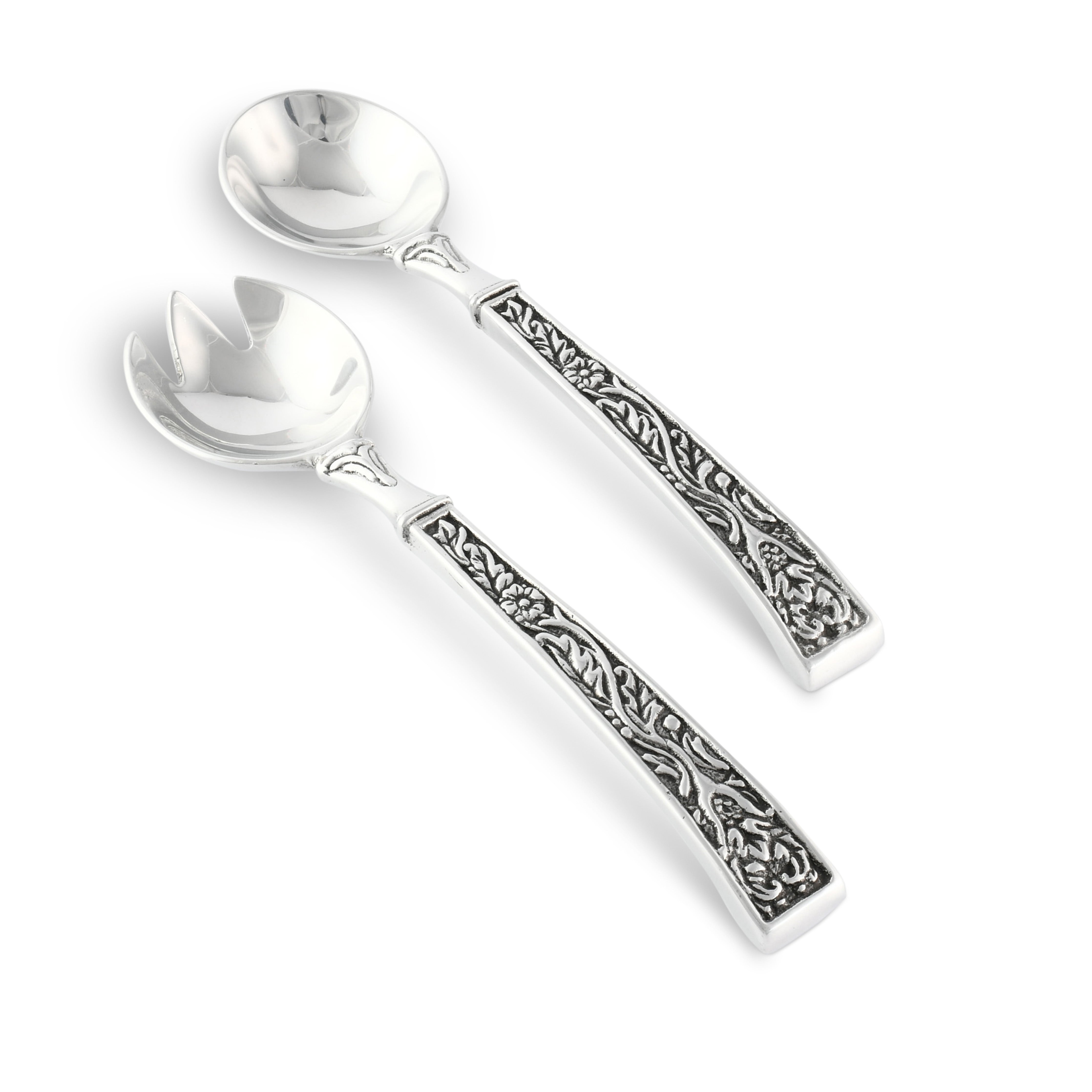 Pine Cone Forest Salad Bowl Set with Servers