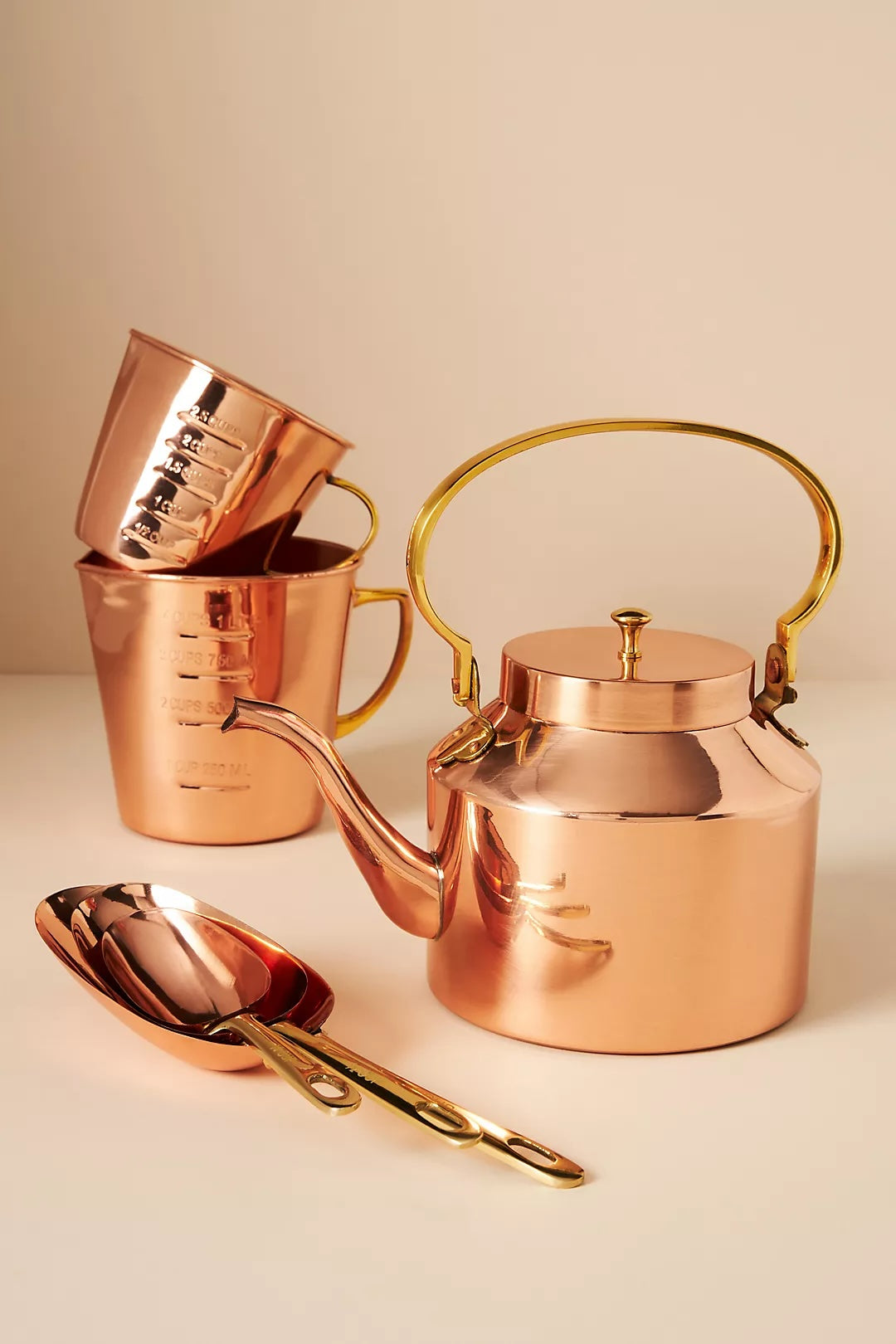 English Copper Tea Kettle - Thumbnail 5