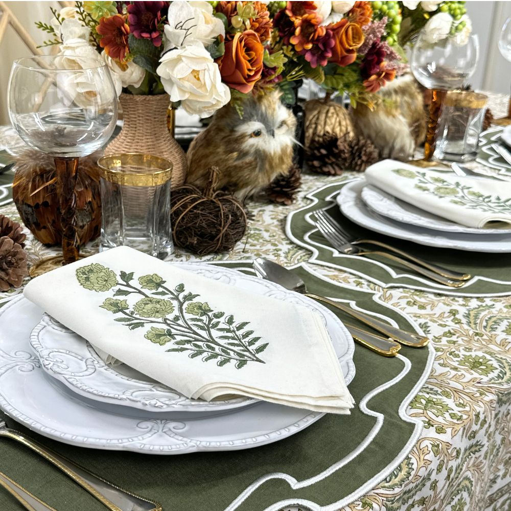 Flying Sheep Country Harvest Fable Tablecloth
