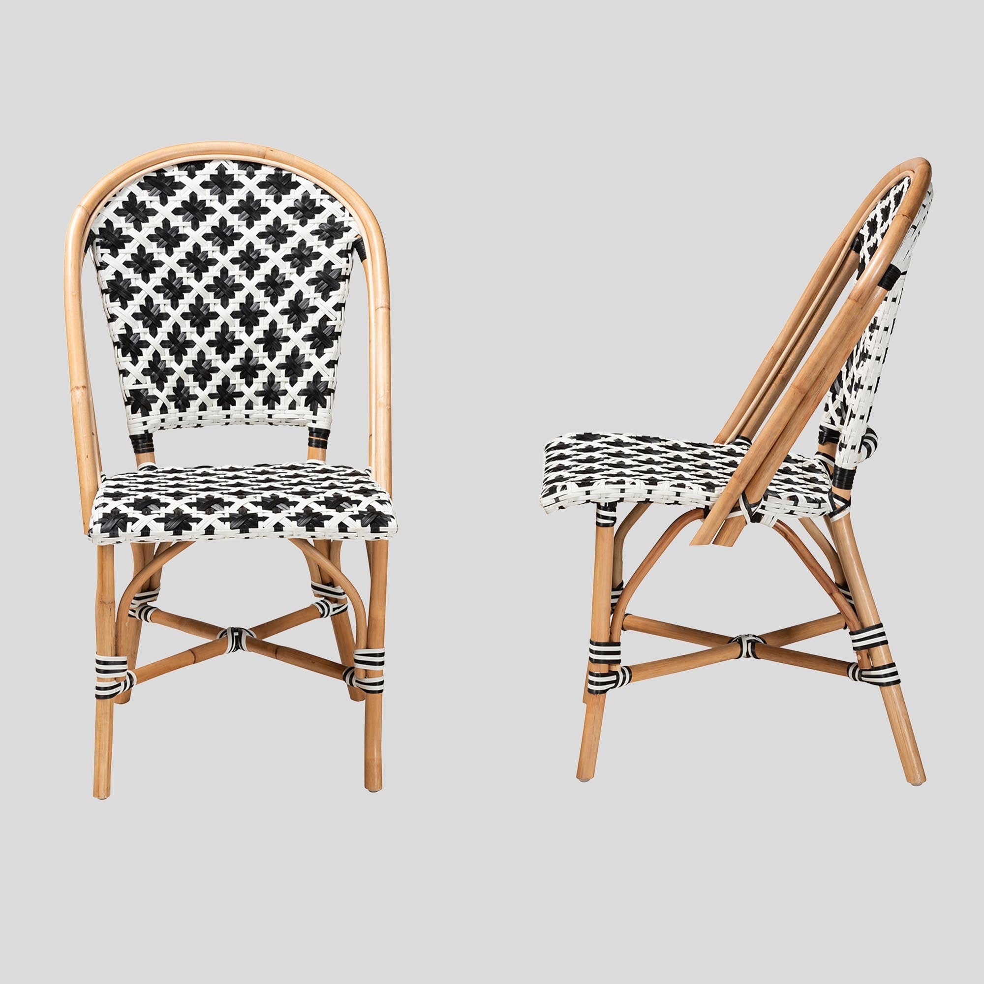 Jodie Rattan 2-Piece Bistro Chair Set