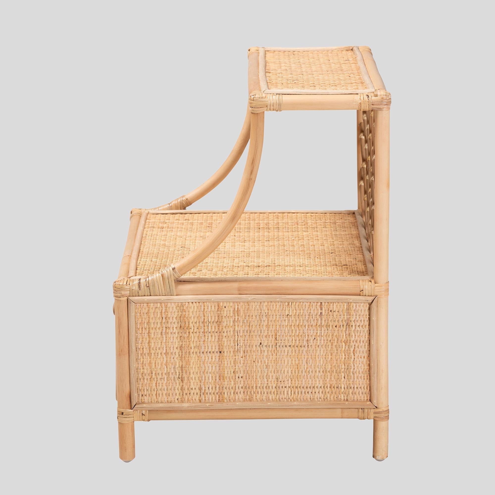 Raja Rattan 1-Drawer Nightstand