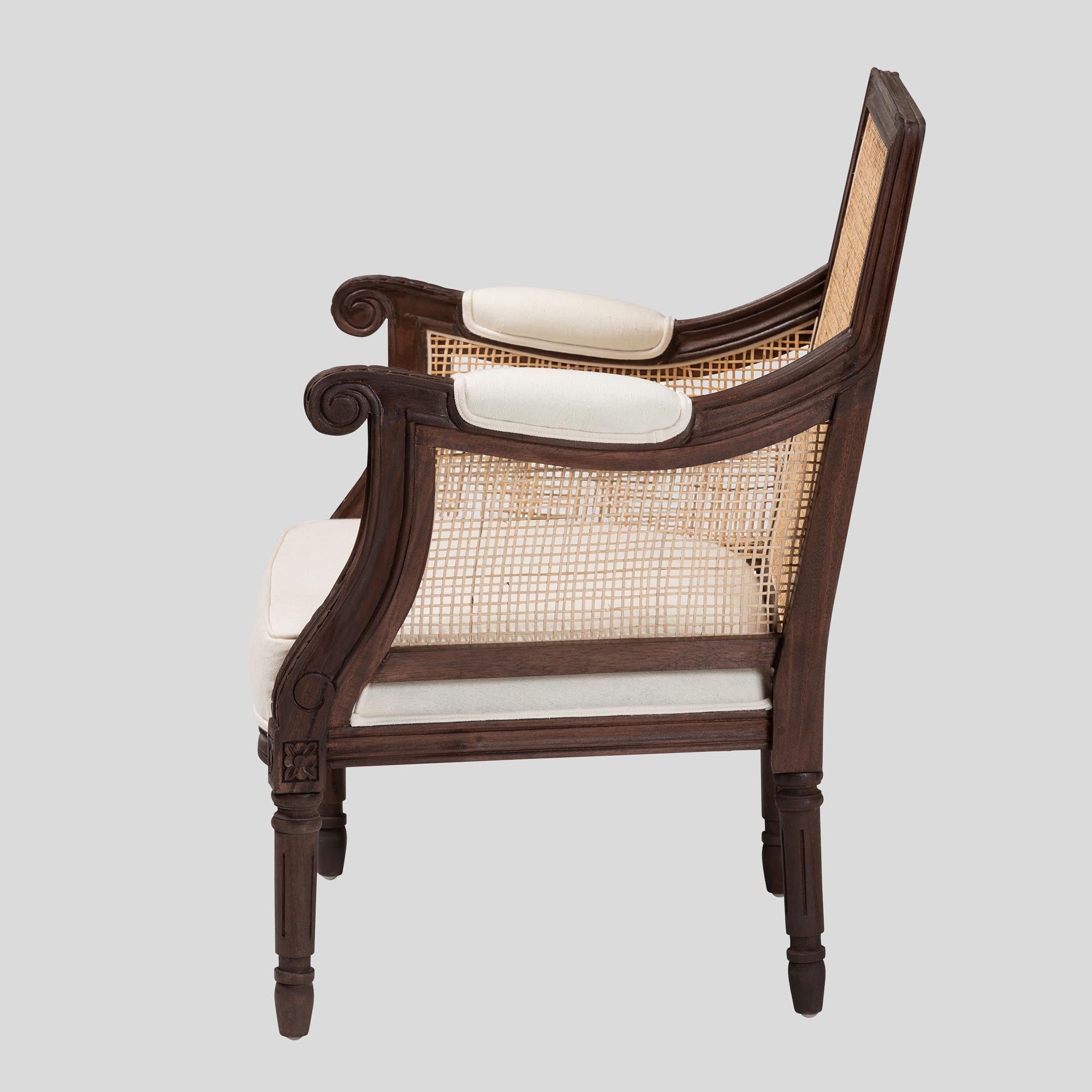 Zaina Wood Accent Chair