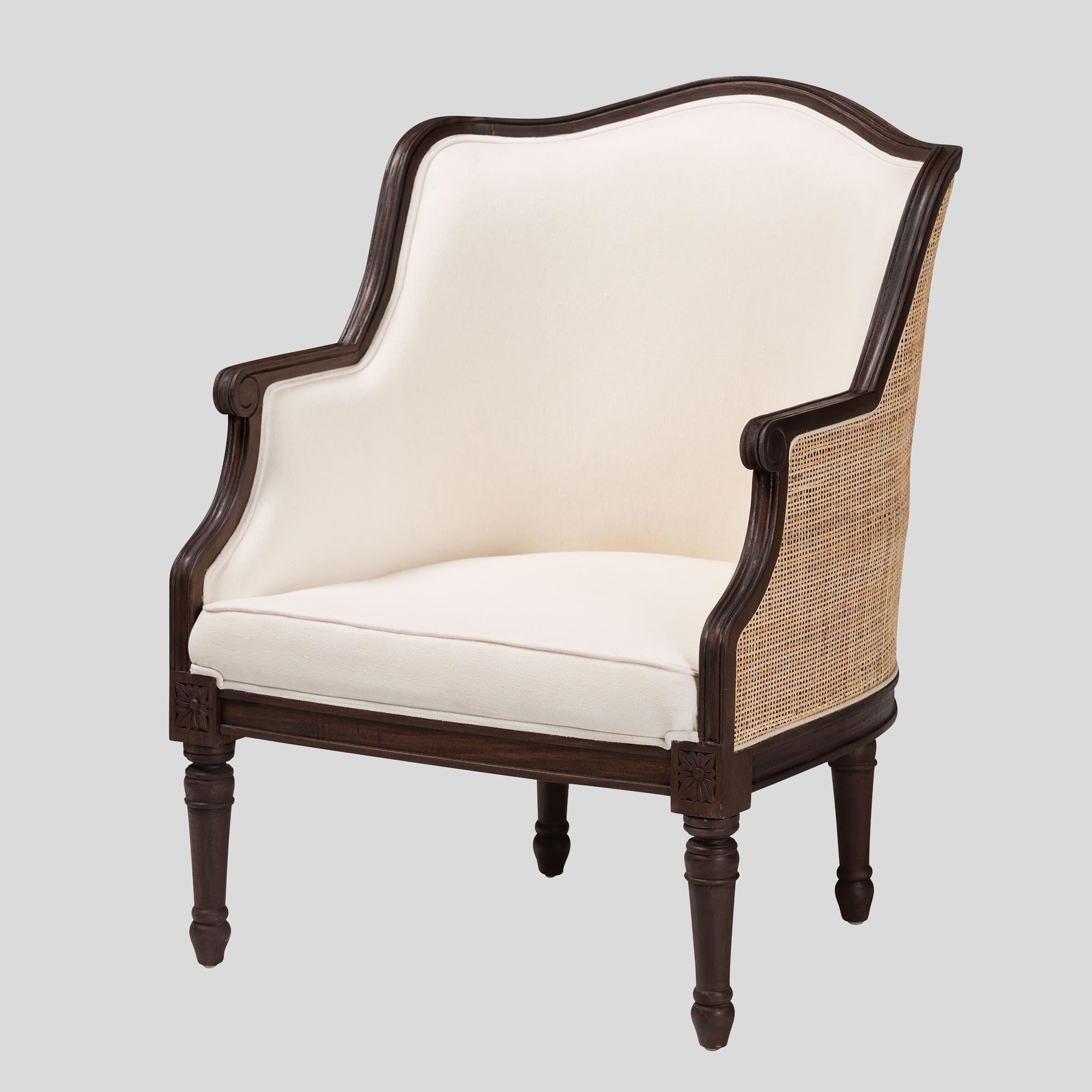 Valentine Wood Accent Chair