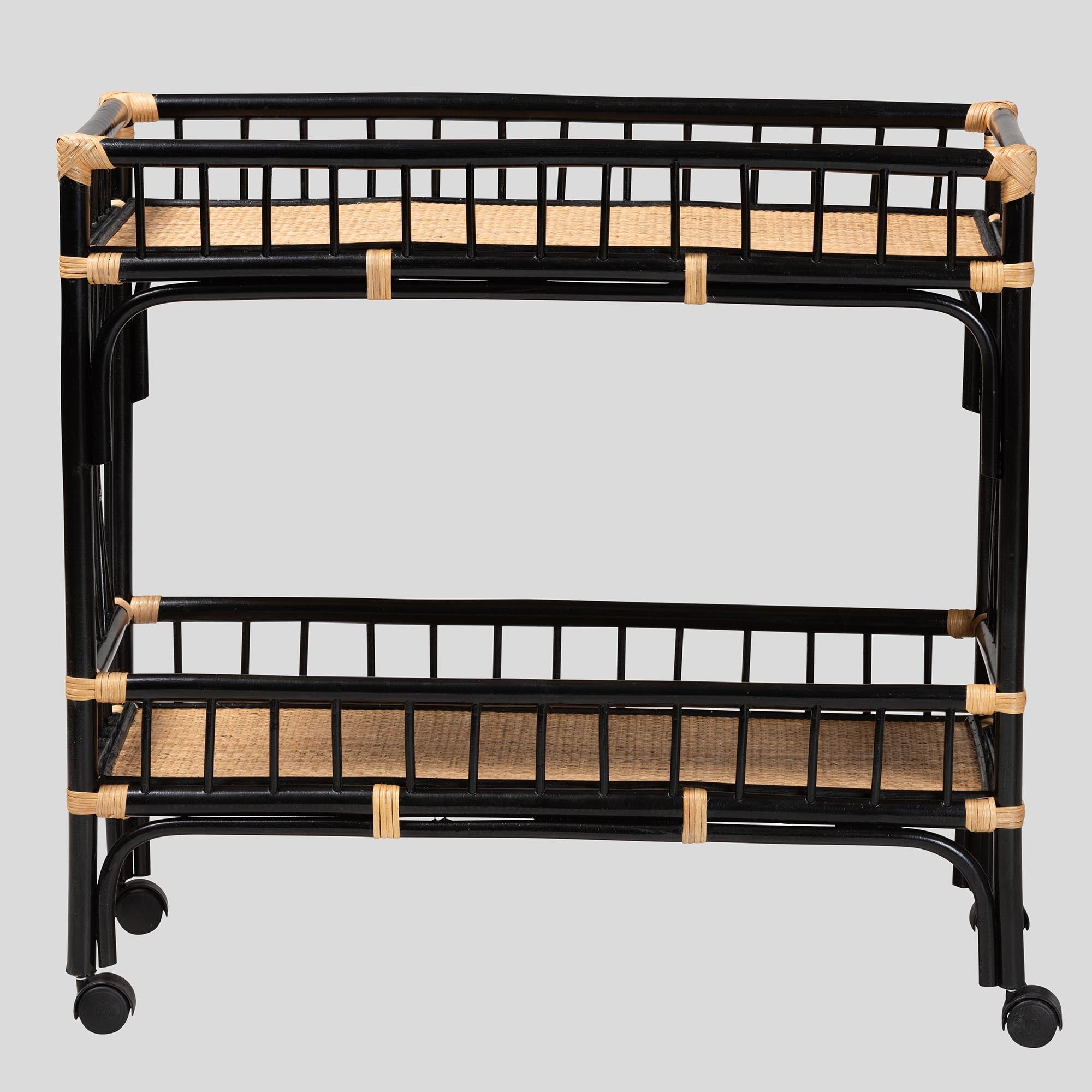Charlotte Teak Wood Kitchen Cart
