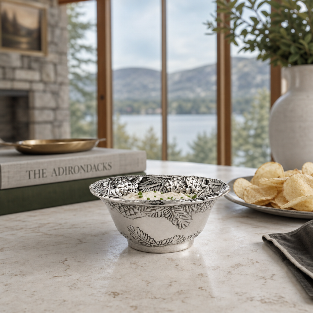 Pine Cone Forest Dip Bowl Set of 4