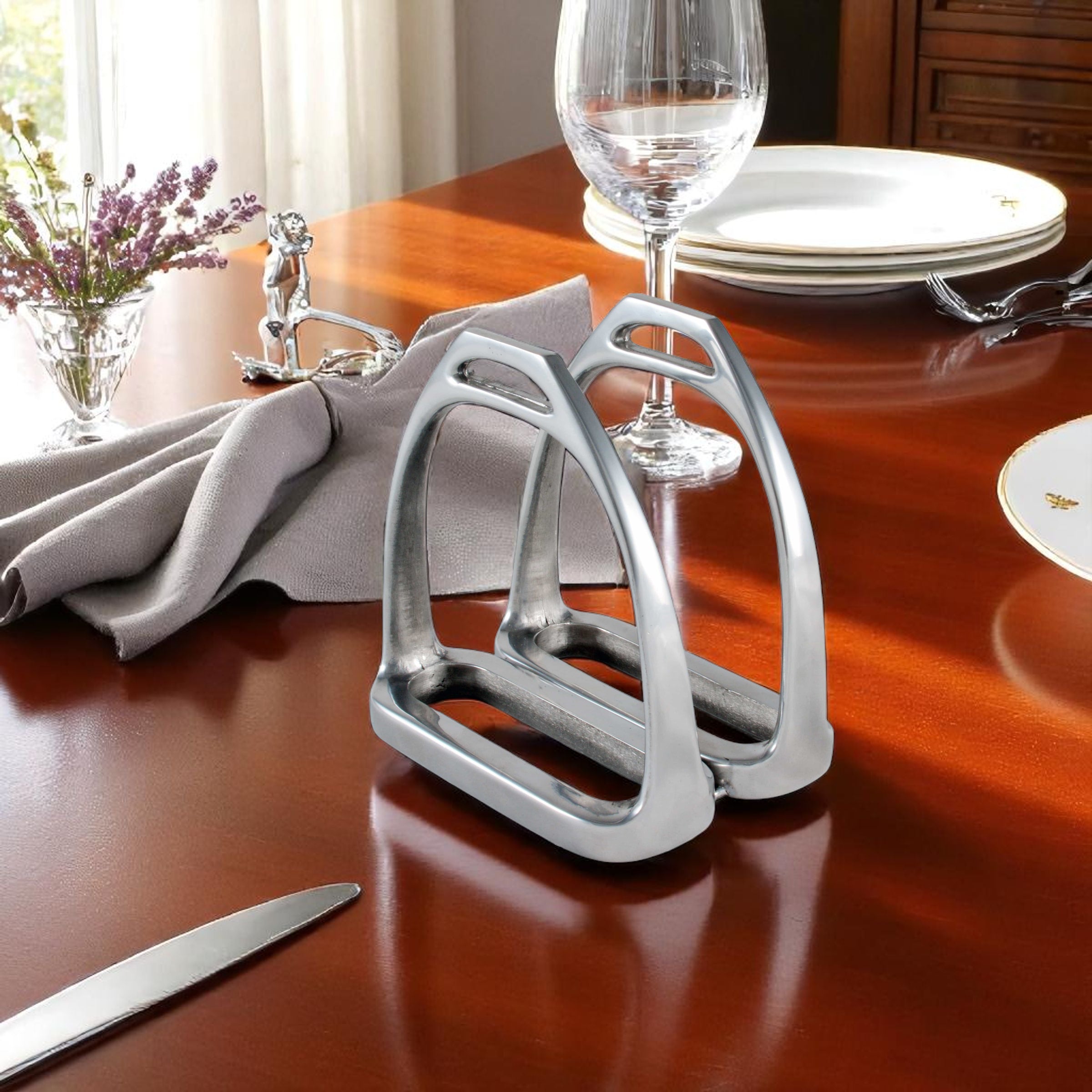 Equestrian Stirrup Napkin Holder