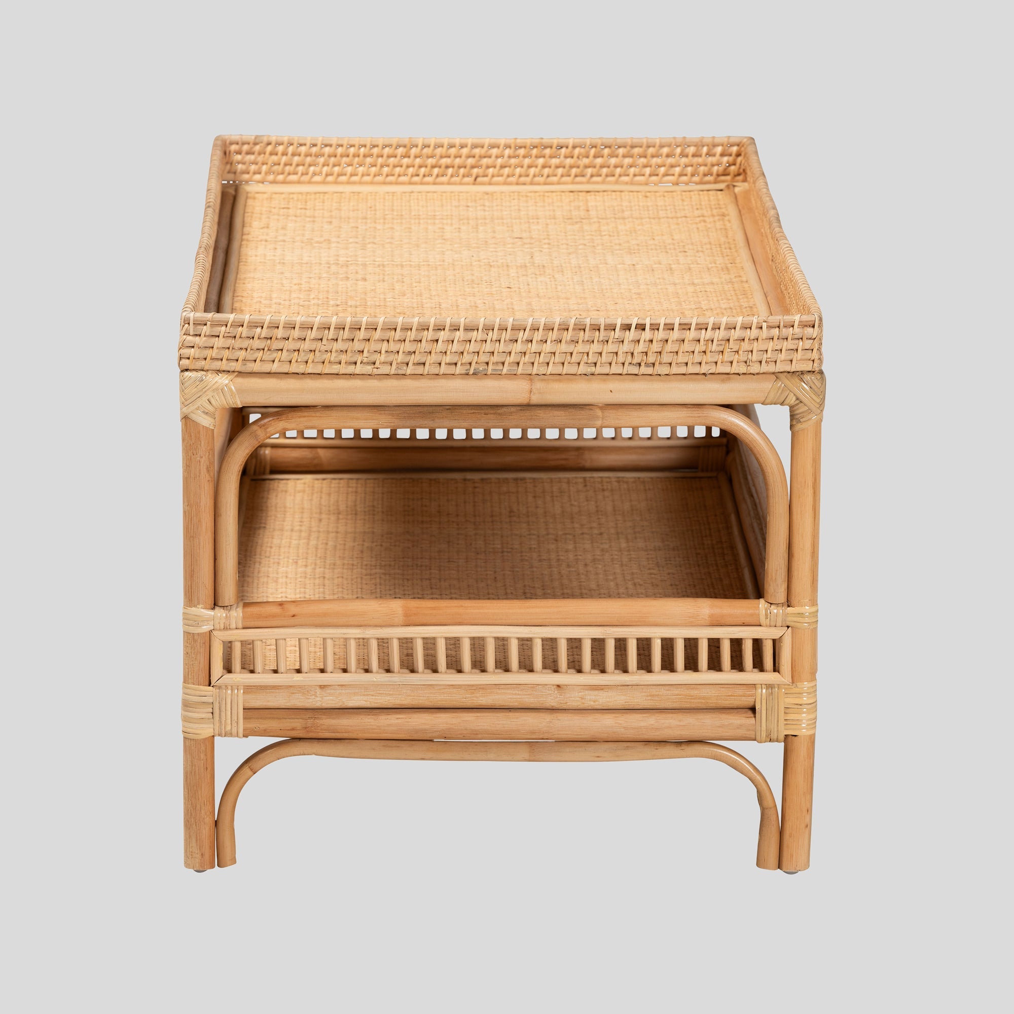 Renato Rattan Coffee Table