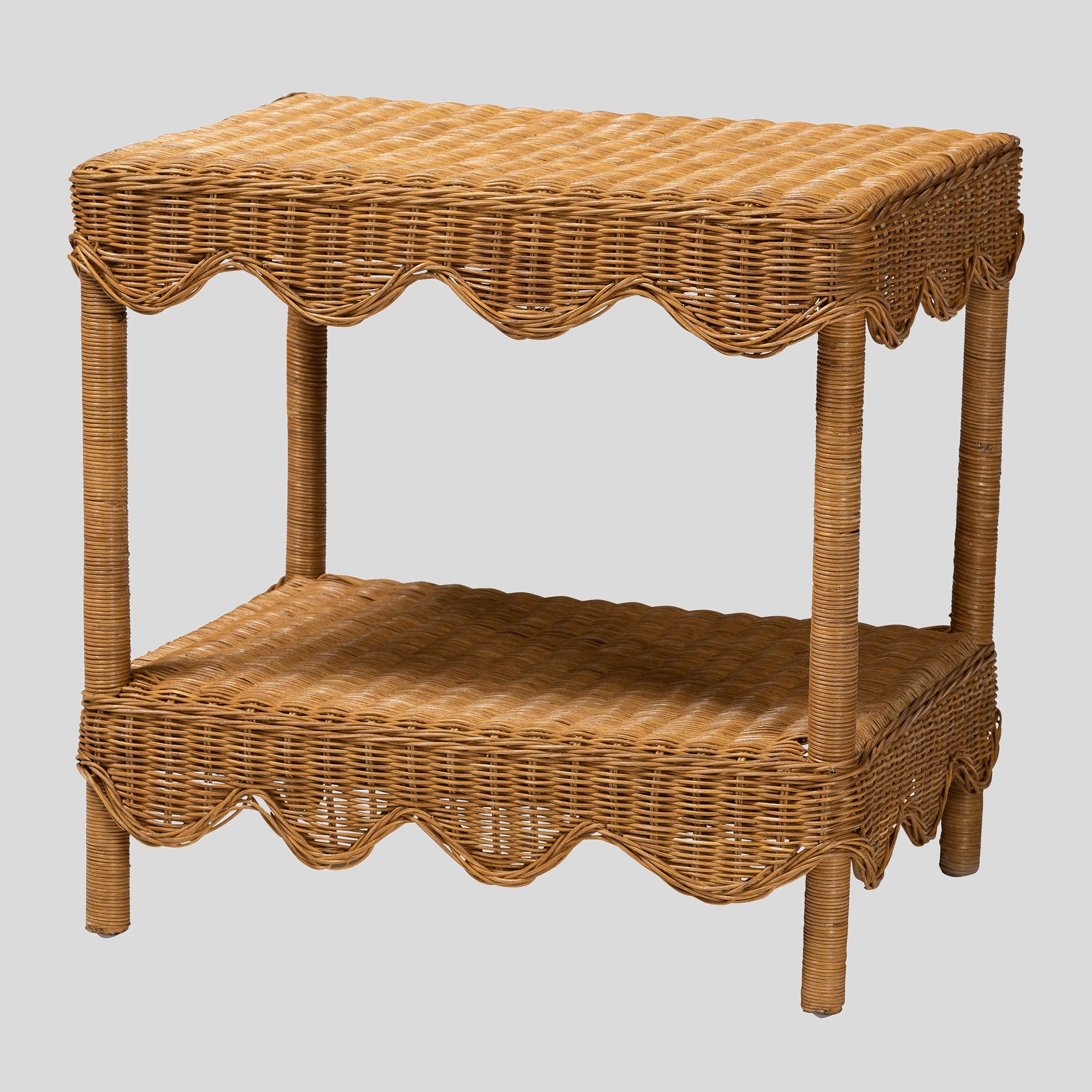 Gracelyn Rattan Side Table