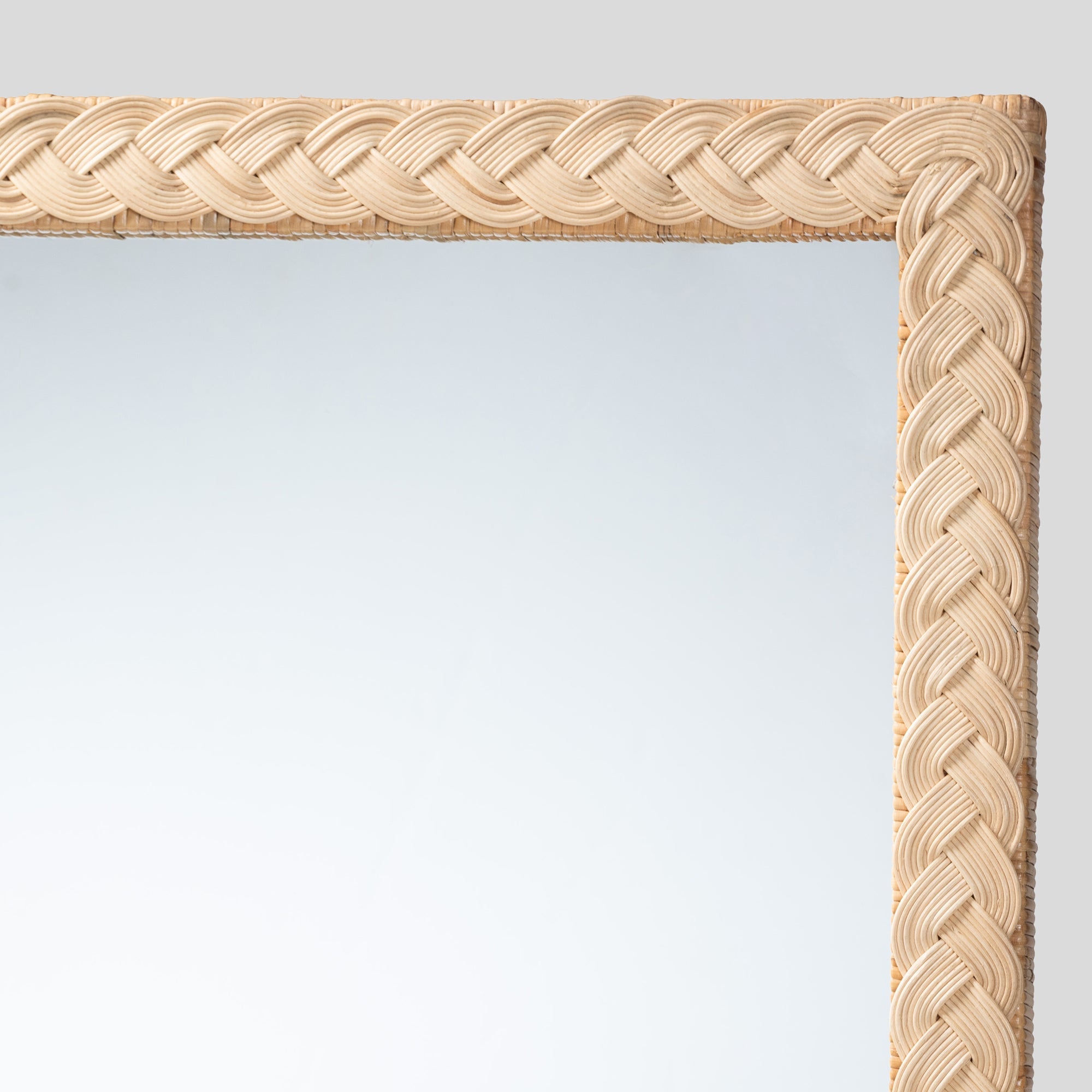 Kaity Rattan Wall Mirror