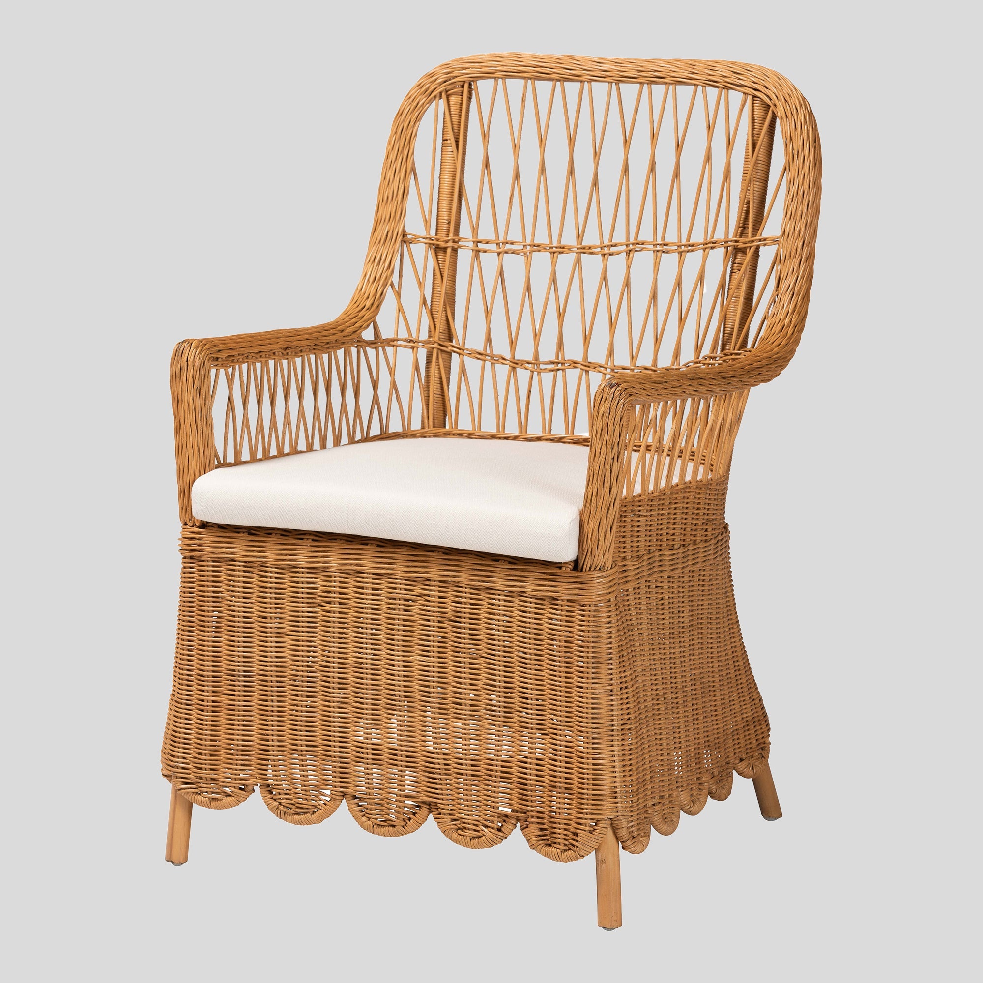 Zander Rattan Arm Chair