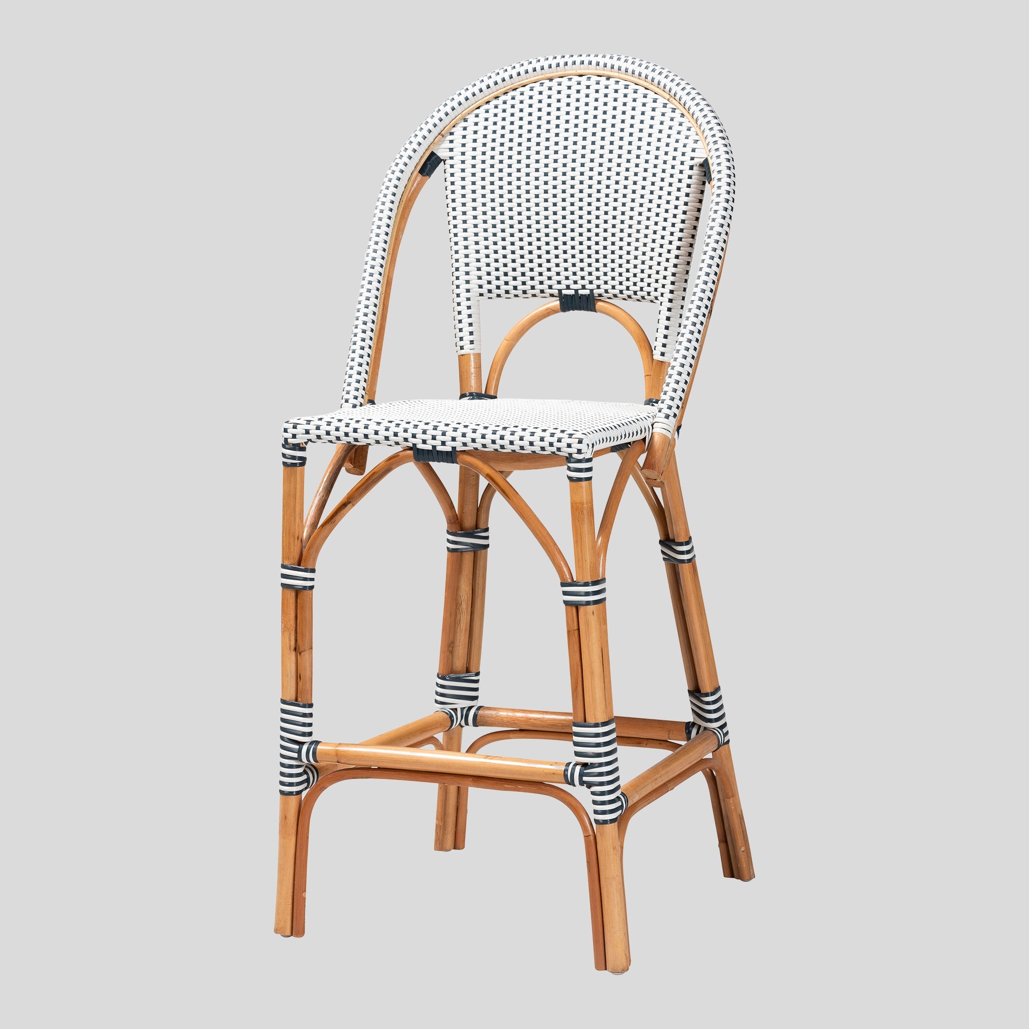 Lexi Rattan Bar Stool