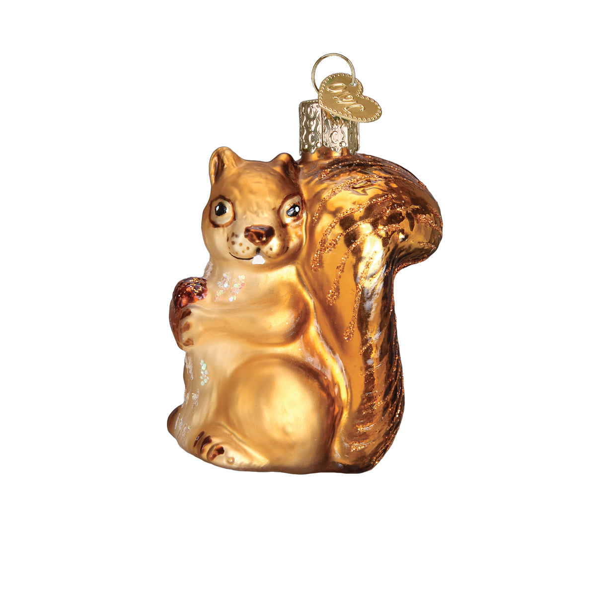 Mini Woodland Animal Blown Glass Christmas Ornament Set by Old World Christmas — Set of 6