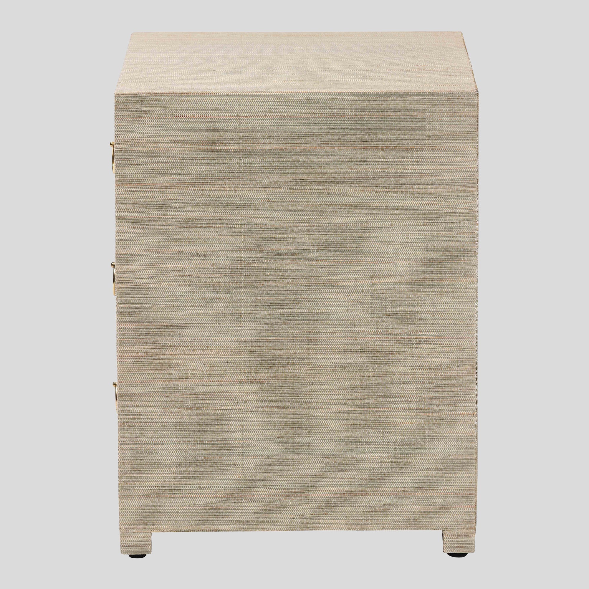 Ruben Grasscloth Nightstand