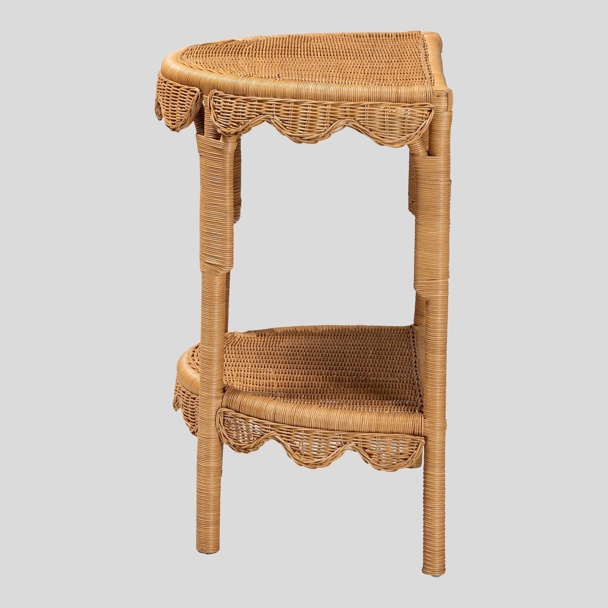 Lukas Rattan Console Table