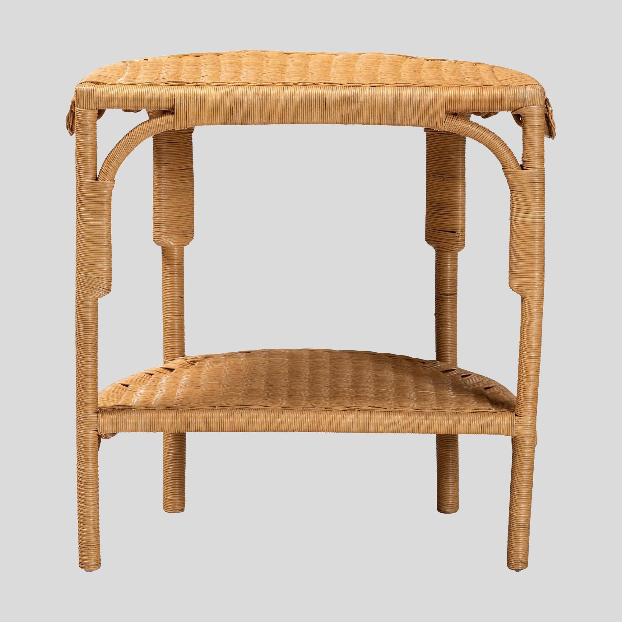 Lukas Rattan Console Table