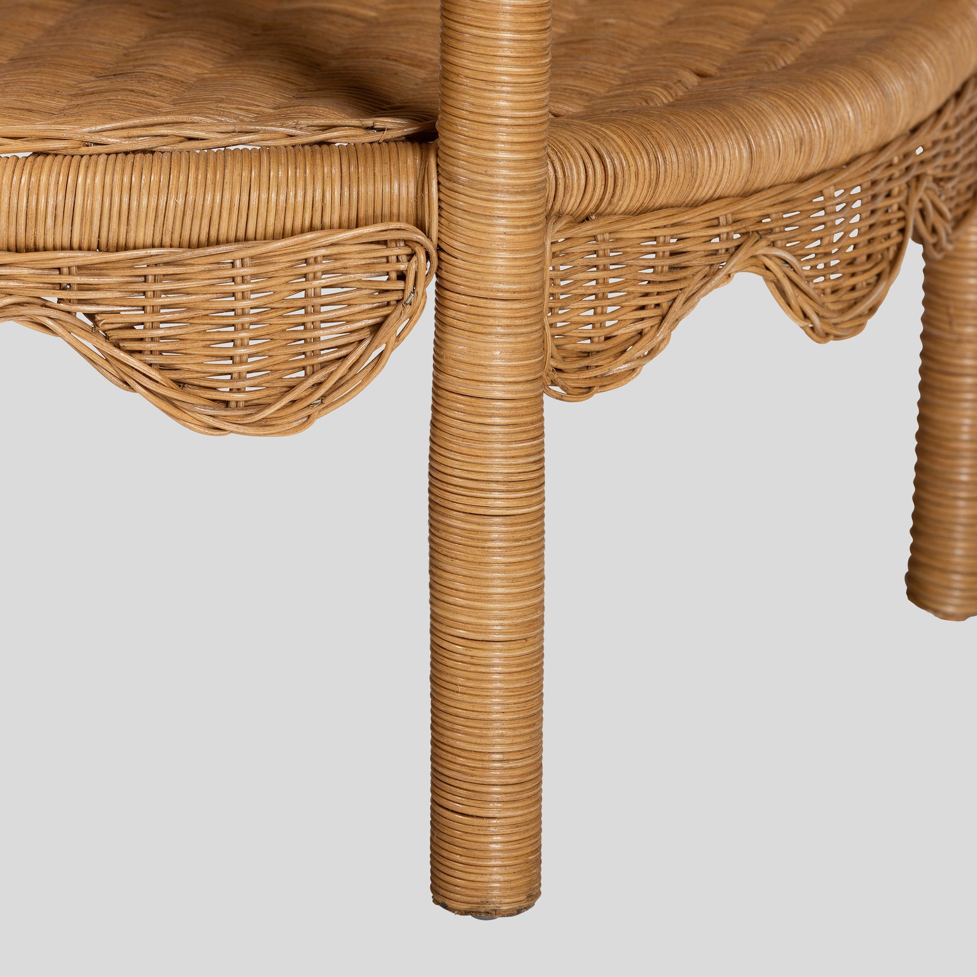 Lukas Rattan Console Table