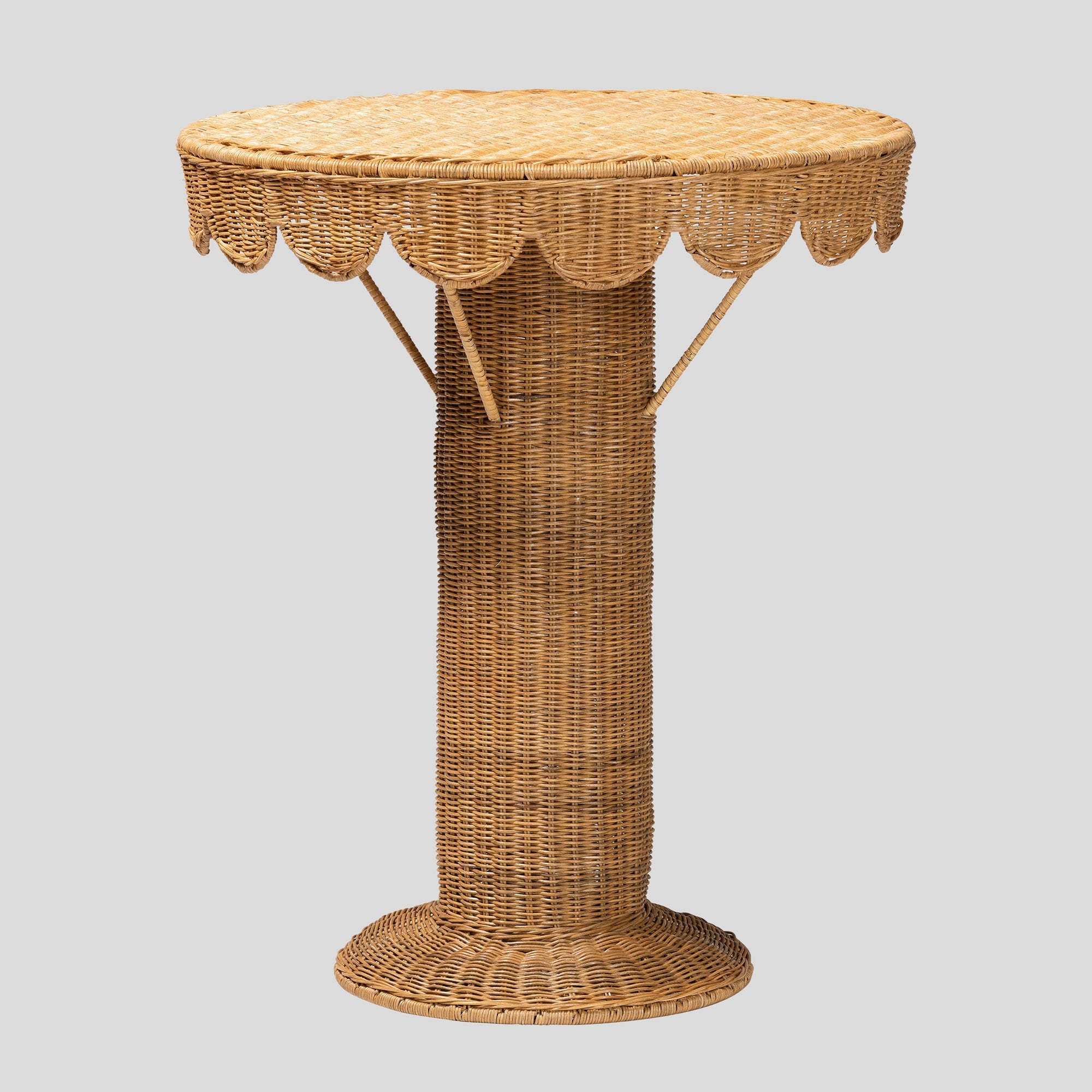Amie Rattan Accent Table
