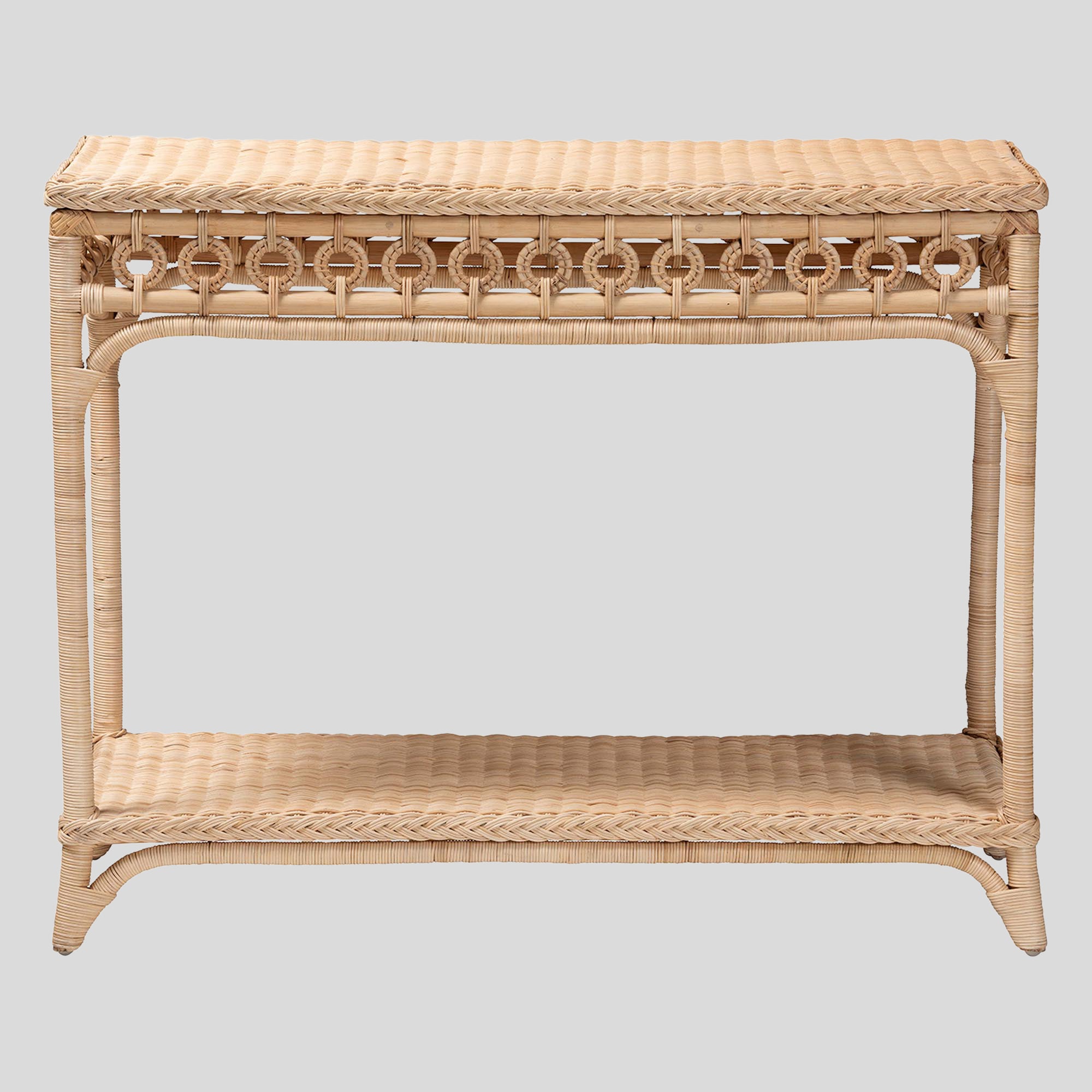 Shepard Rattan Console Table