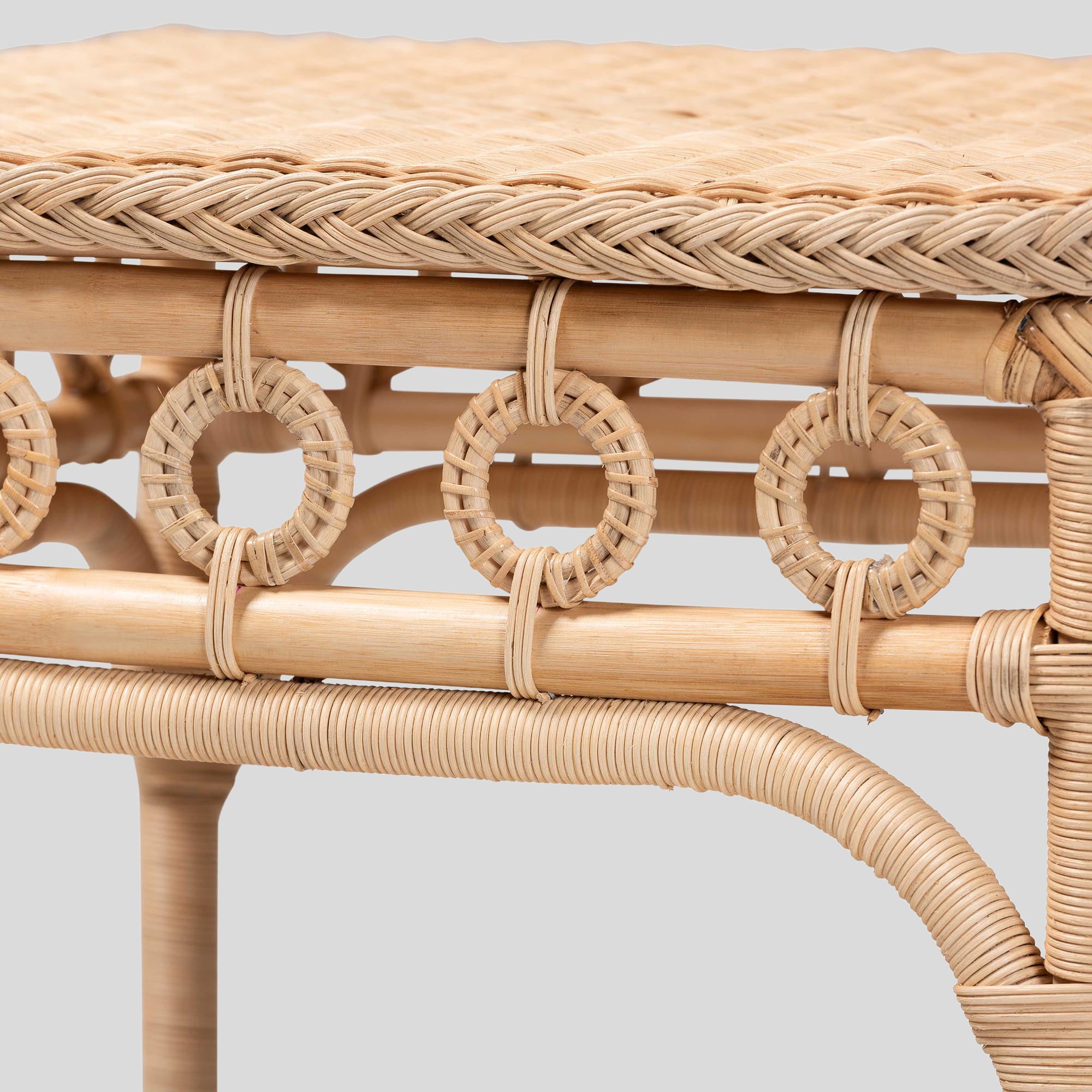 Shepard Rattan End Table