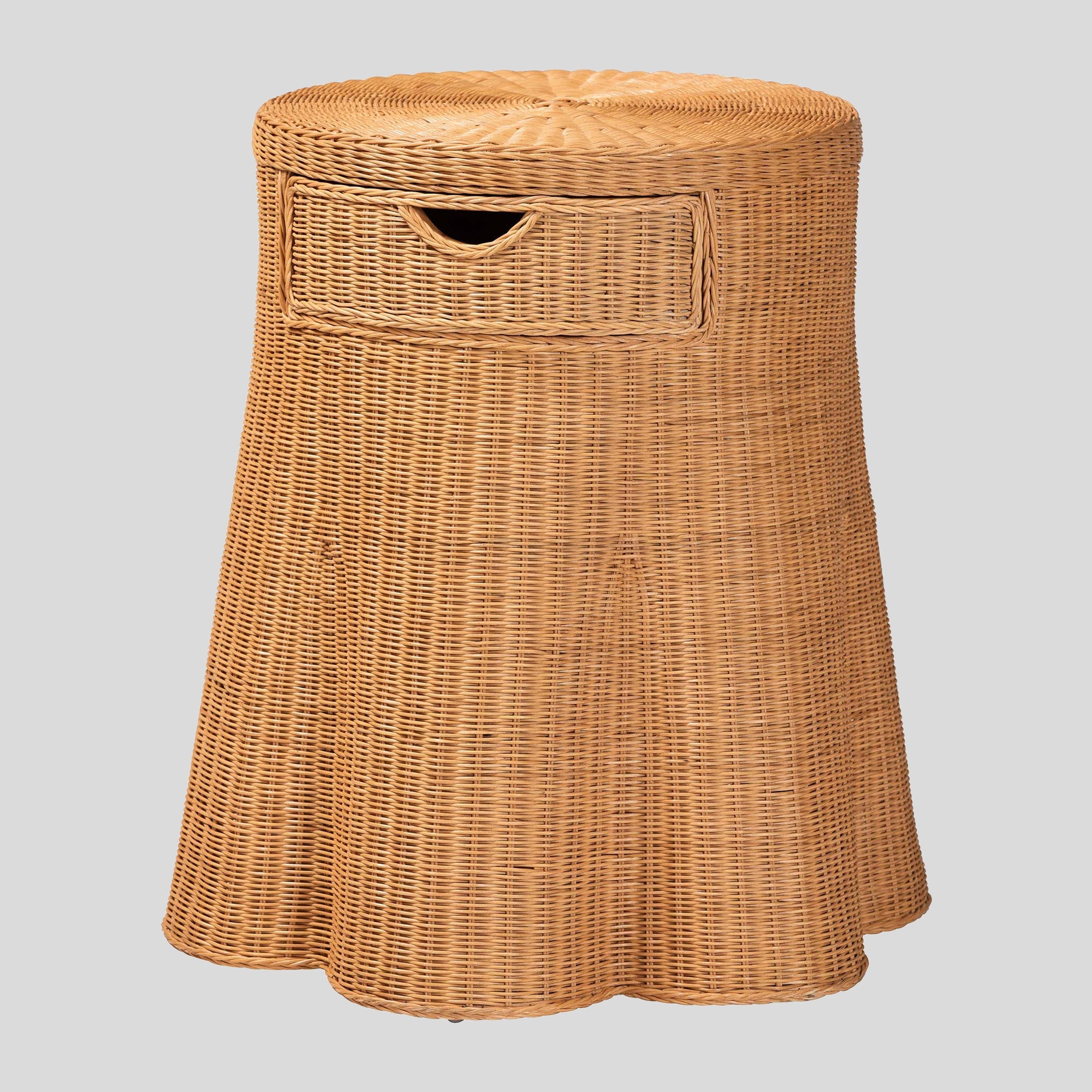 Solenne Rattan Console Table