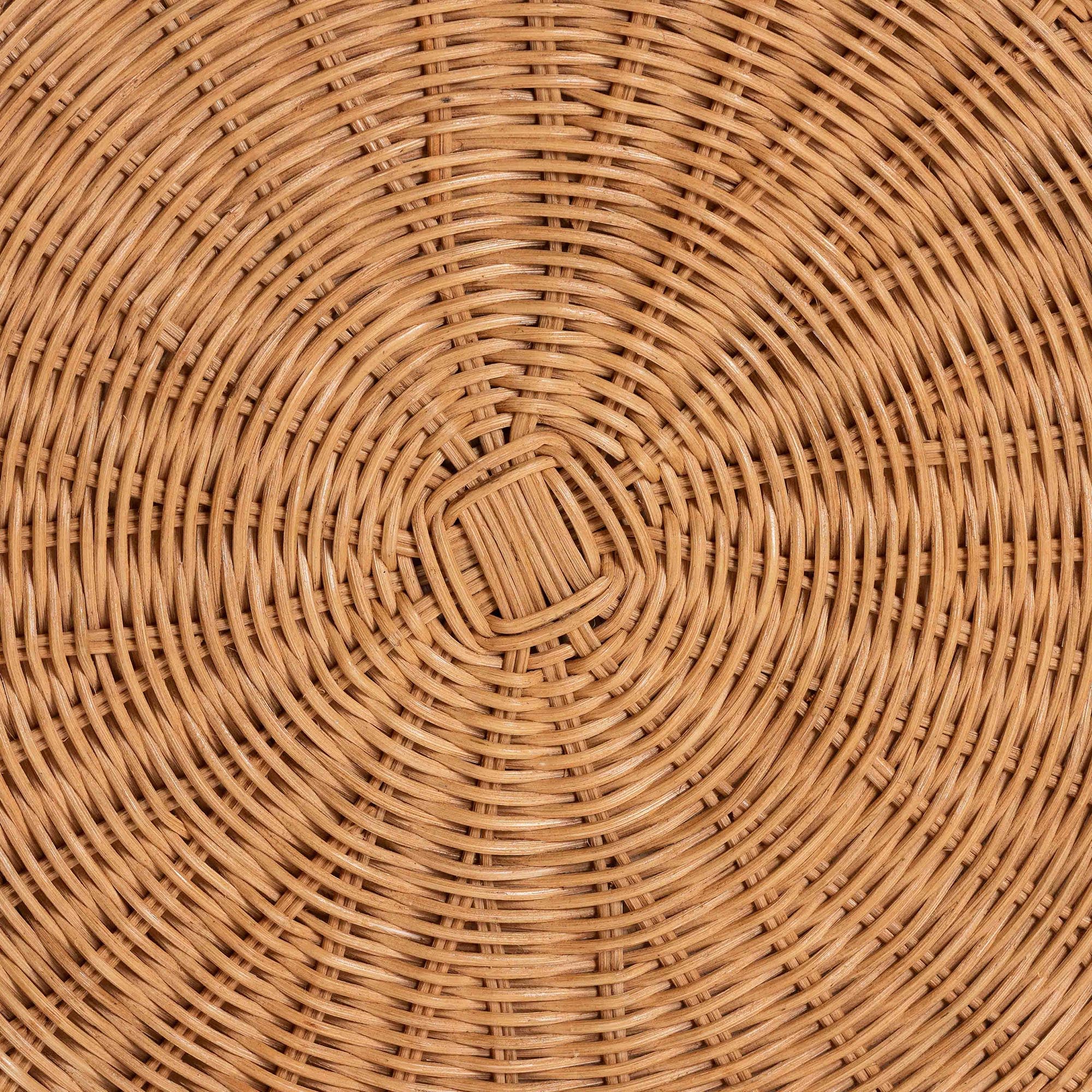 Solenne Rattan Console Table
