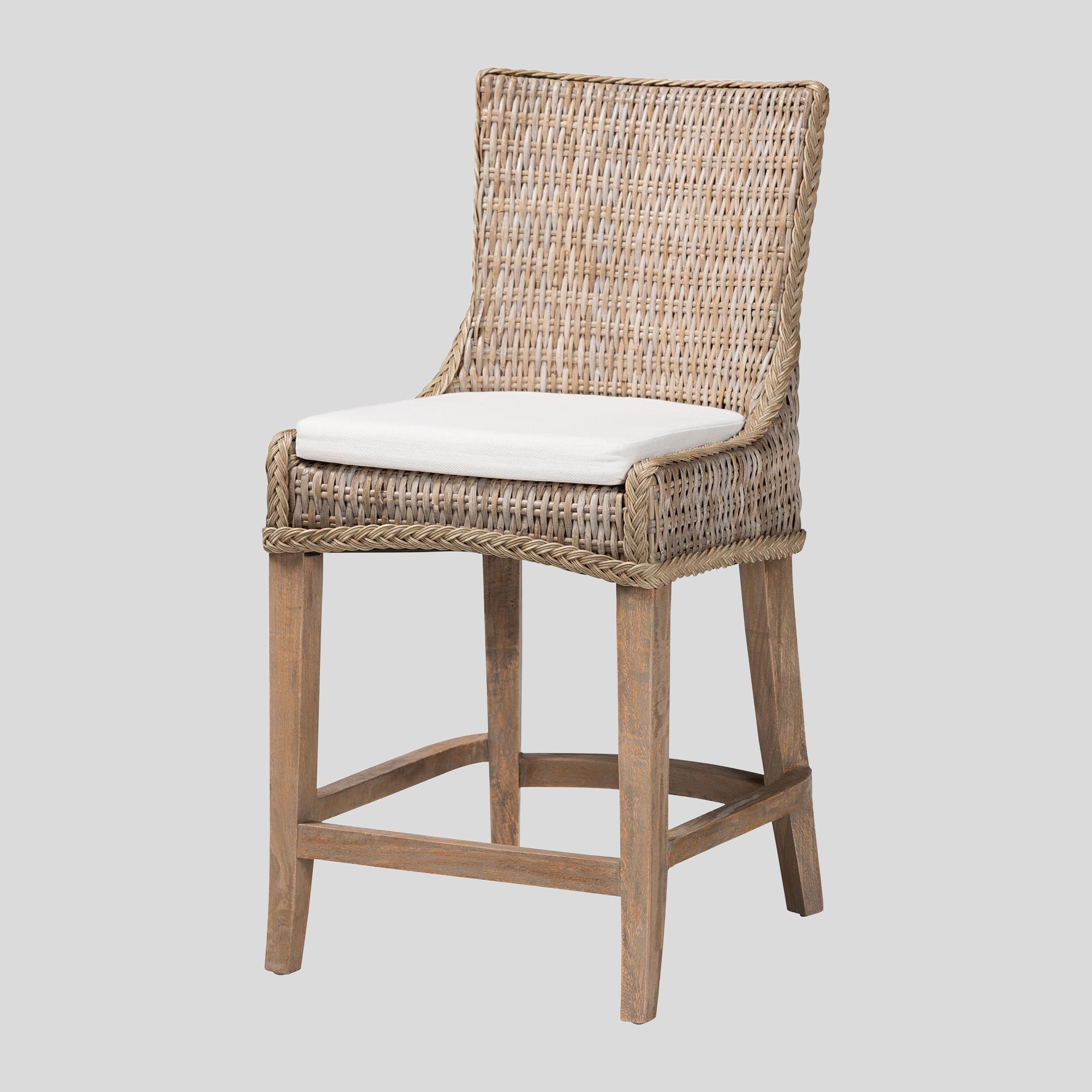 Rebecca Rattan Counter Stool