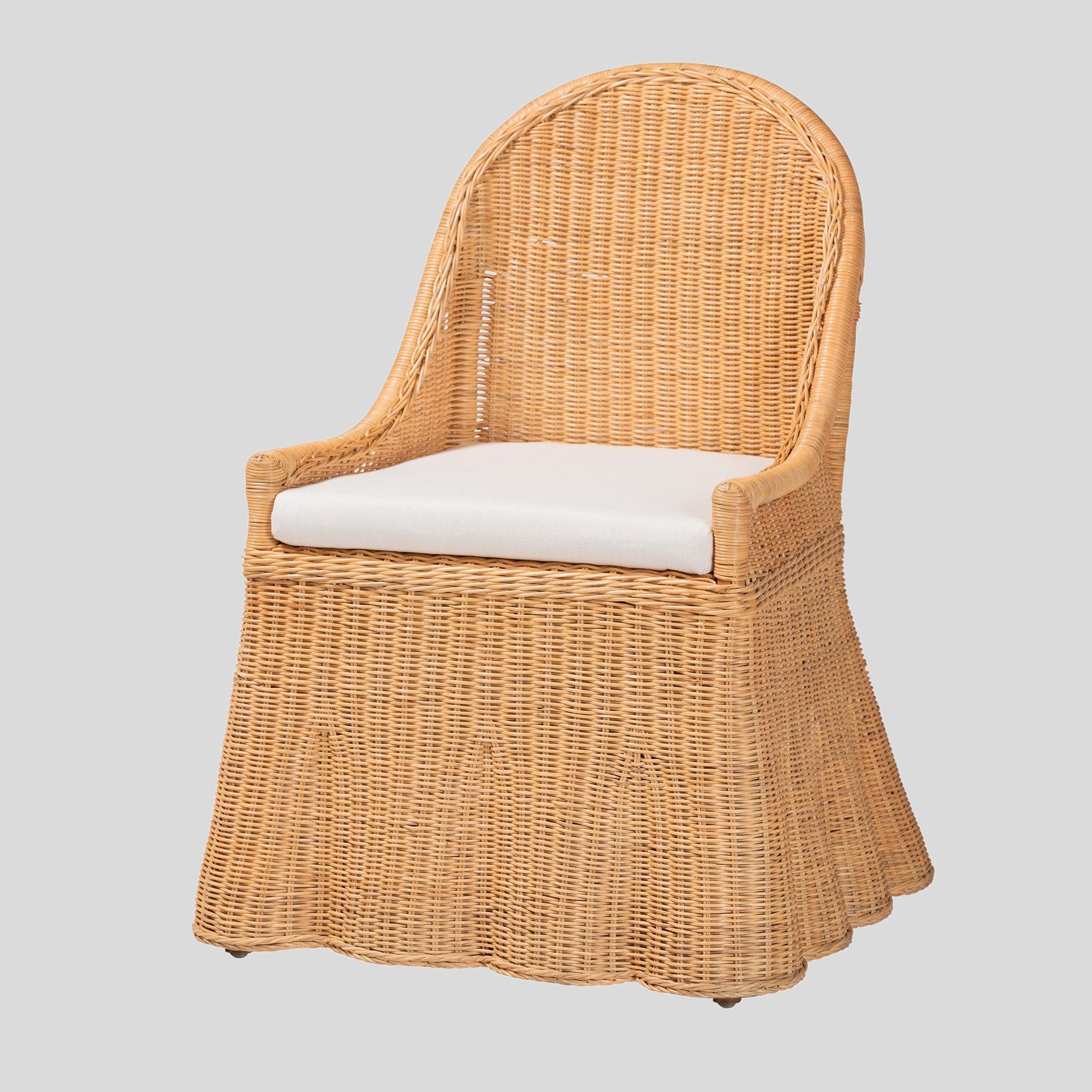 Selene Rattan Accent Chair