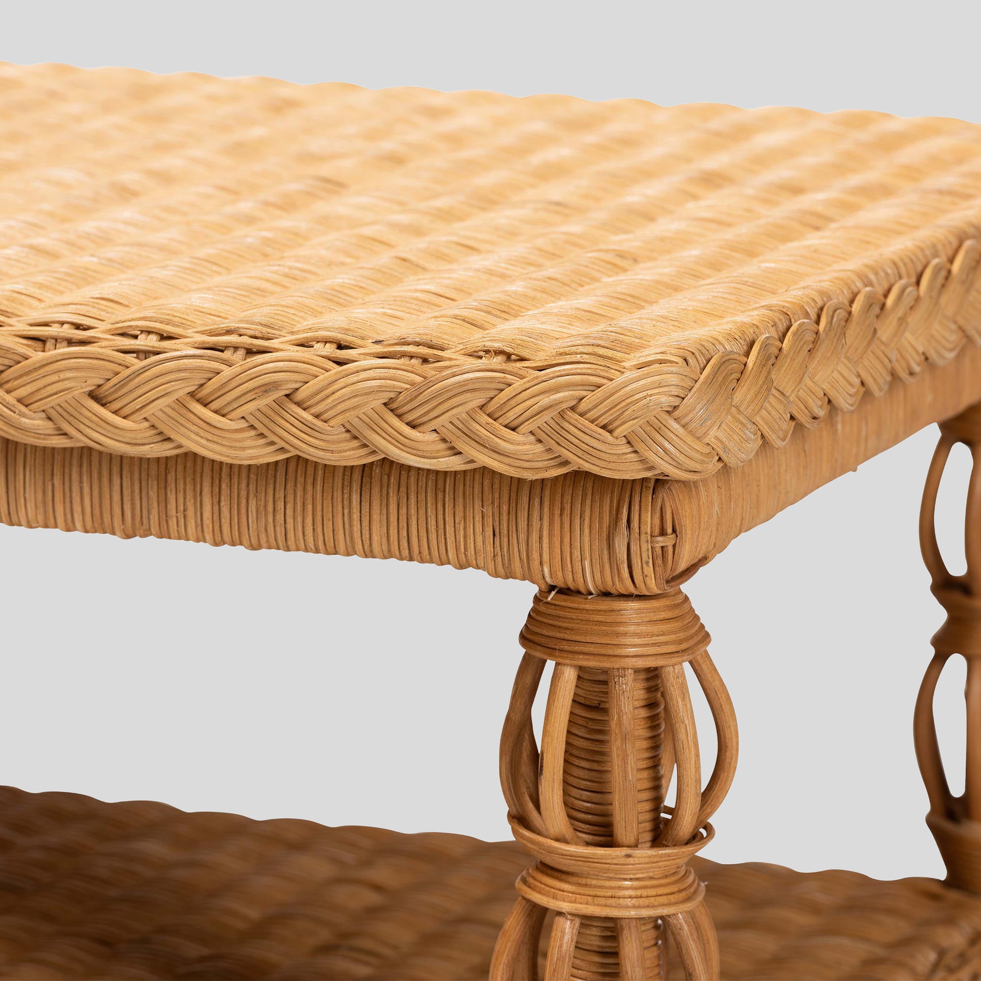 Dorian Rattan Coffee Table