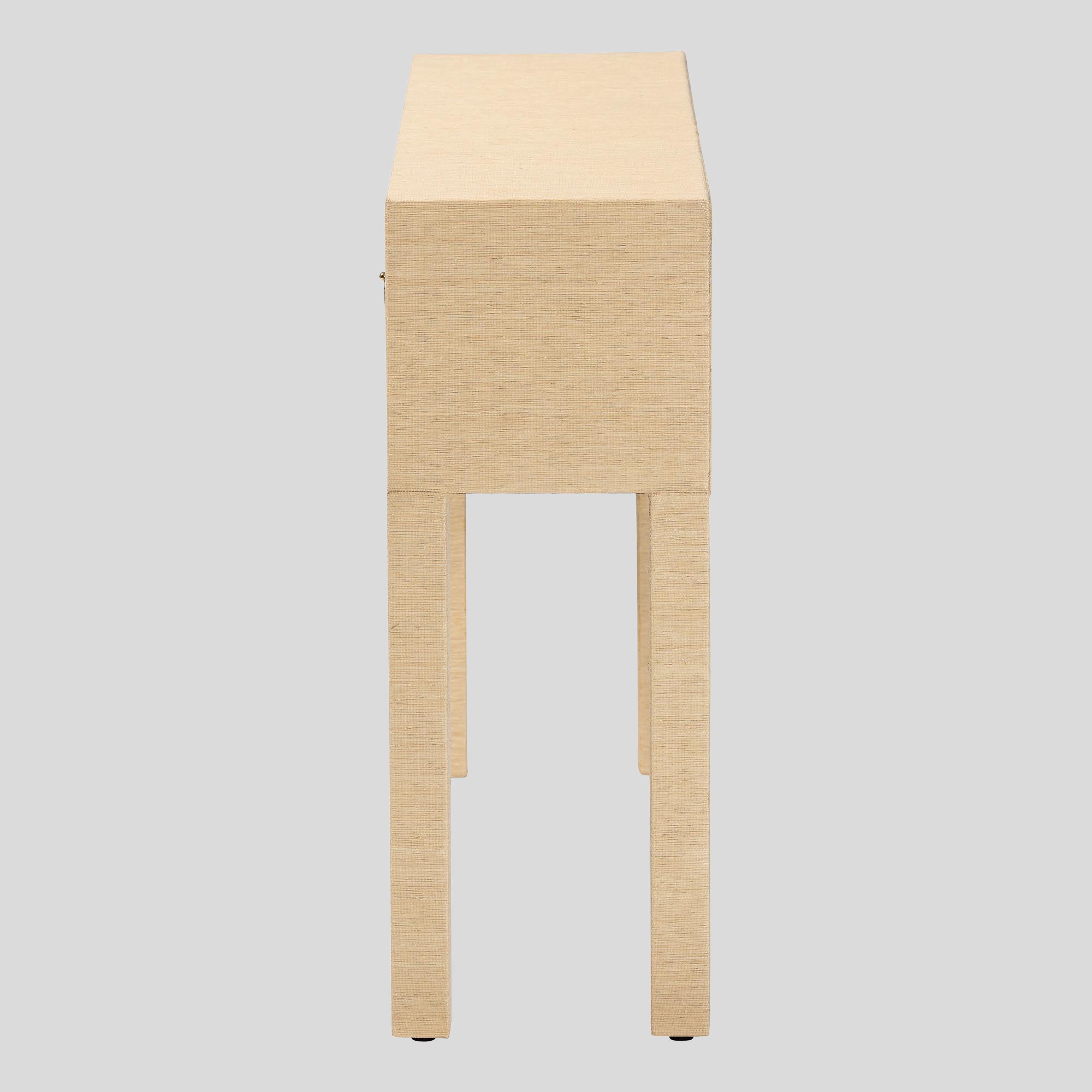 Ellington Grasscloth 2-Drawer Console Table