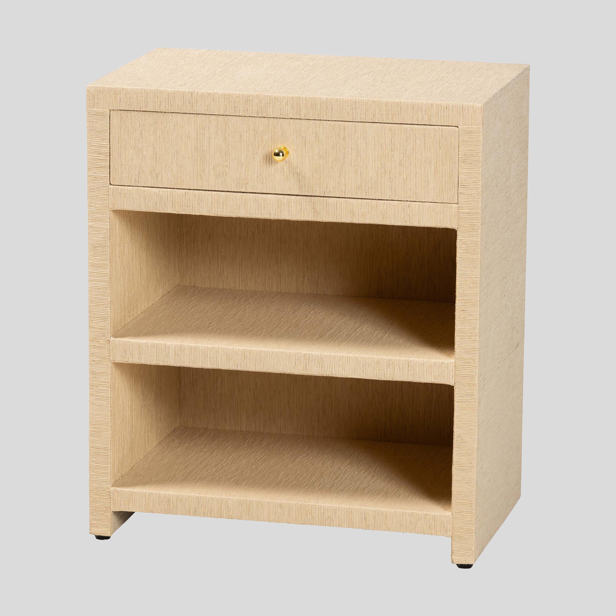 Yehuda Grasscloth Nightstand