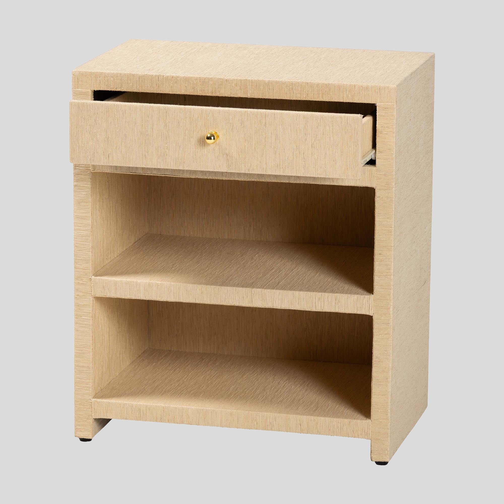 Yehuda Grasscloth Nightstand