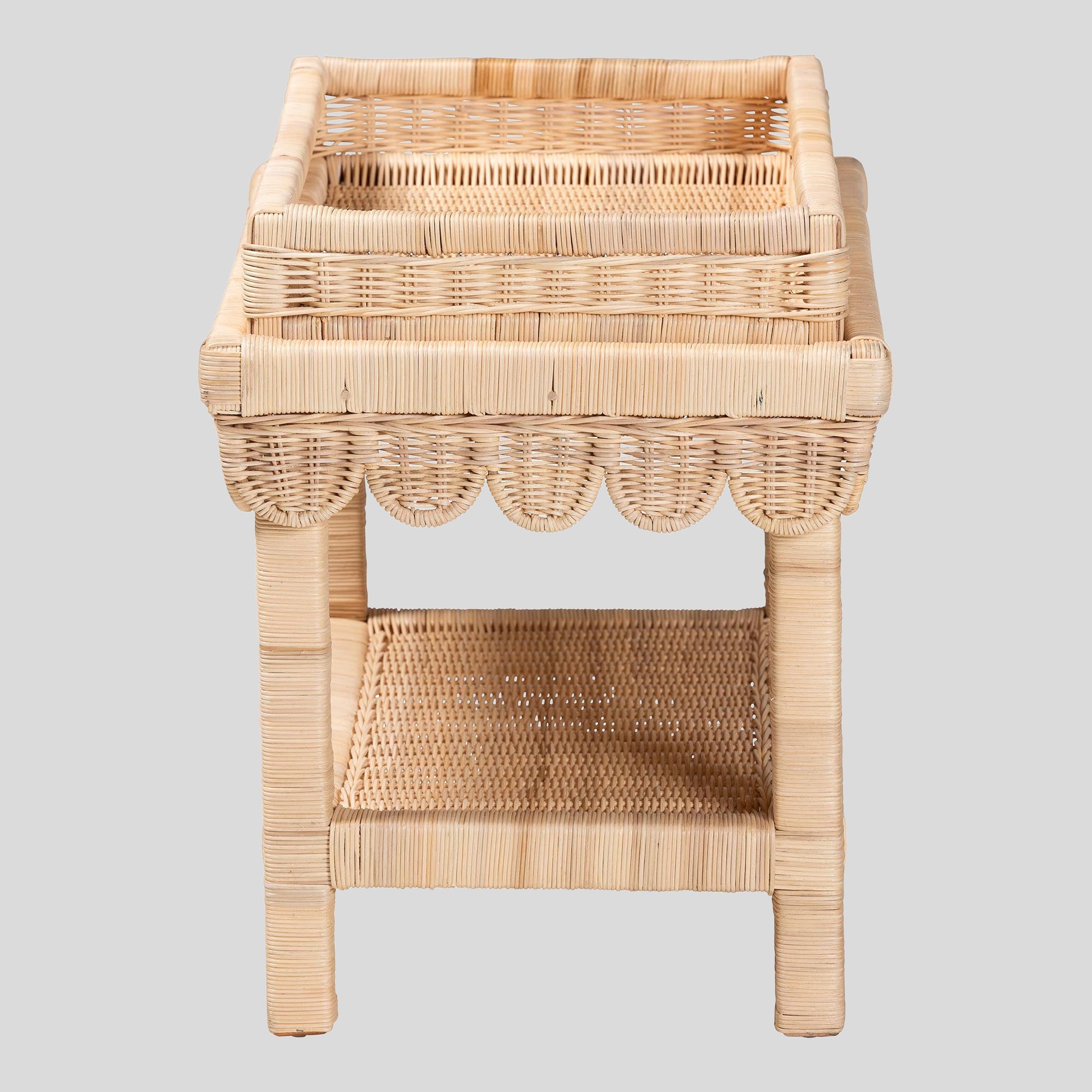 Zephyr Rattan End Table