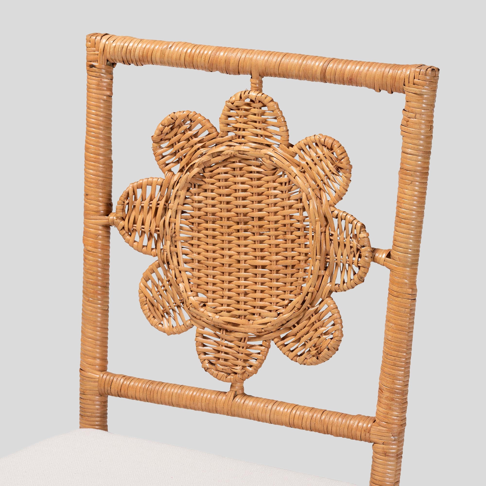 Halcyon Rattan 2-Piece Dining Chair Set
