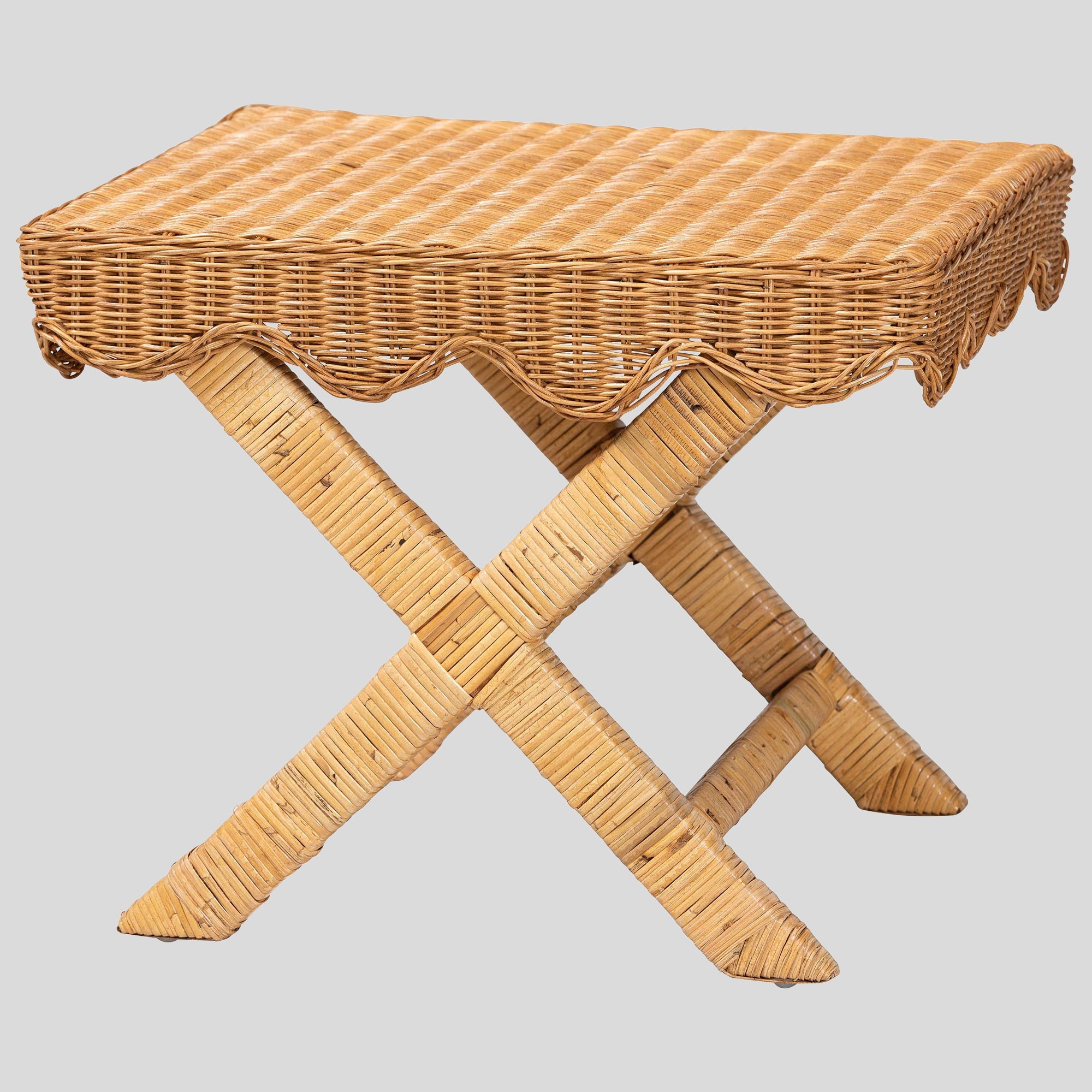 Vireo Rattan Accent Bench