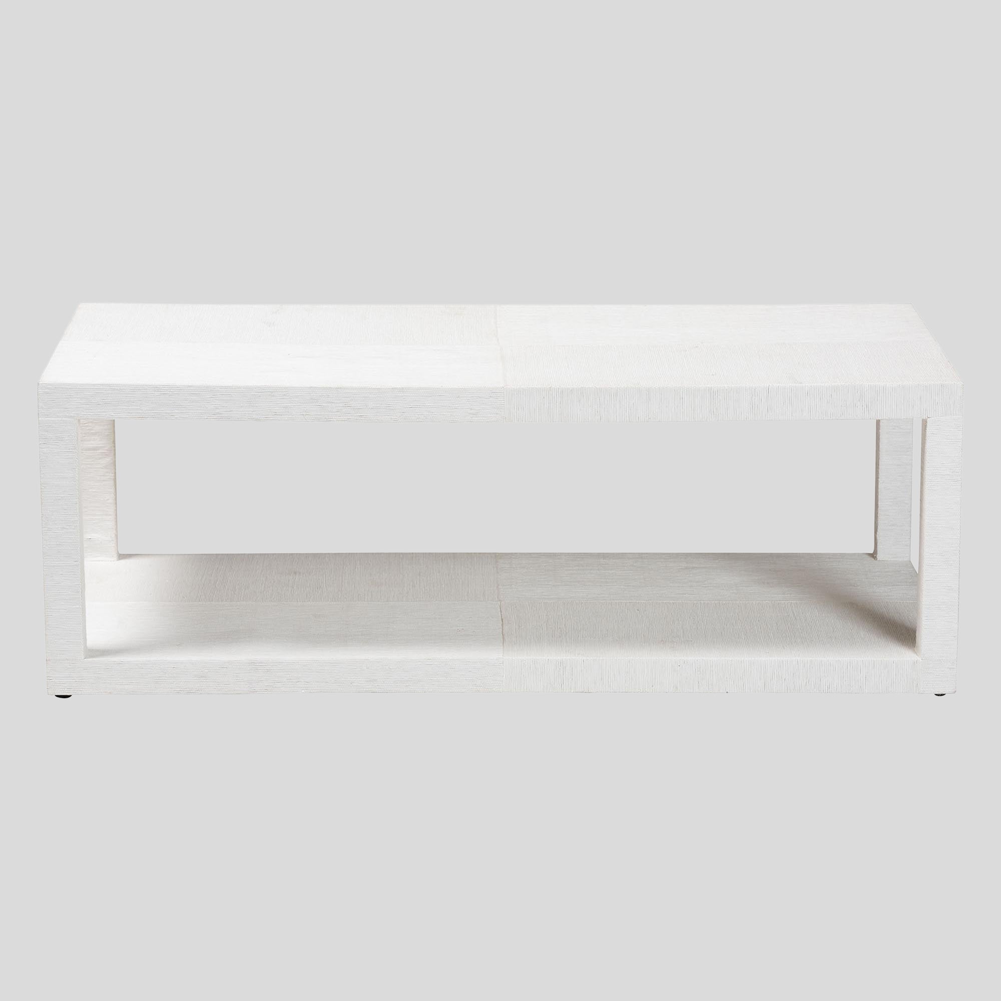 Breccan Grasscloth Coffee Table