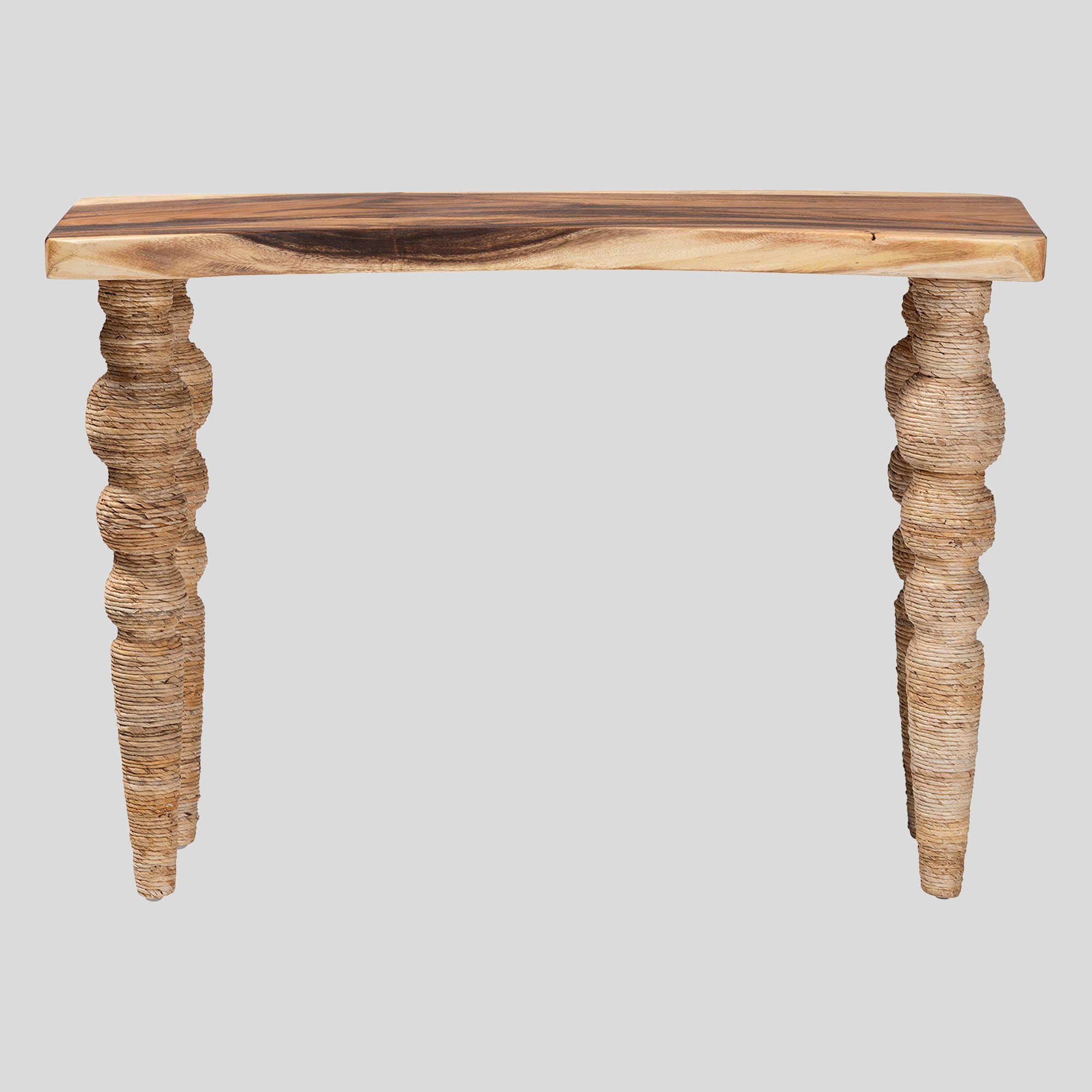 Saffron Teak Wood Console Table