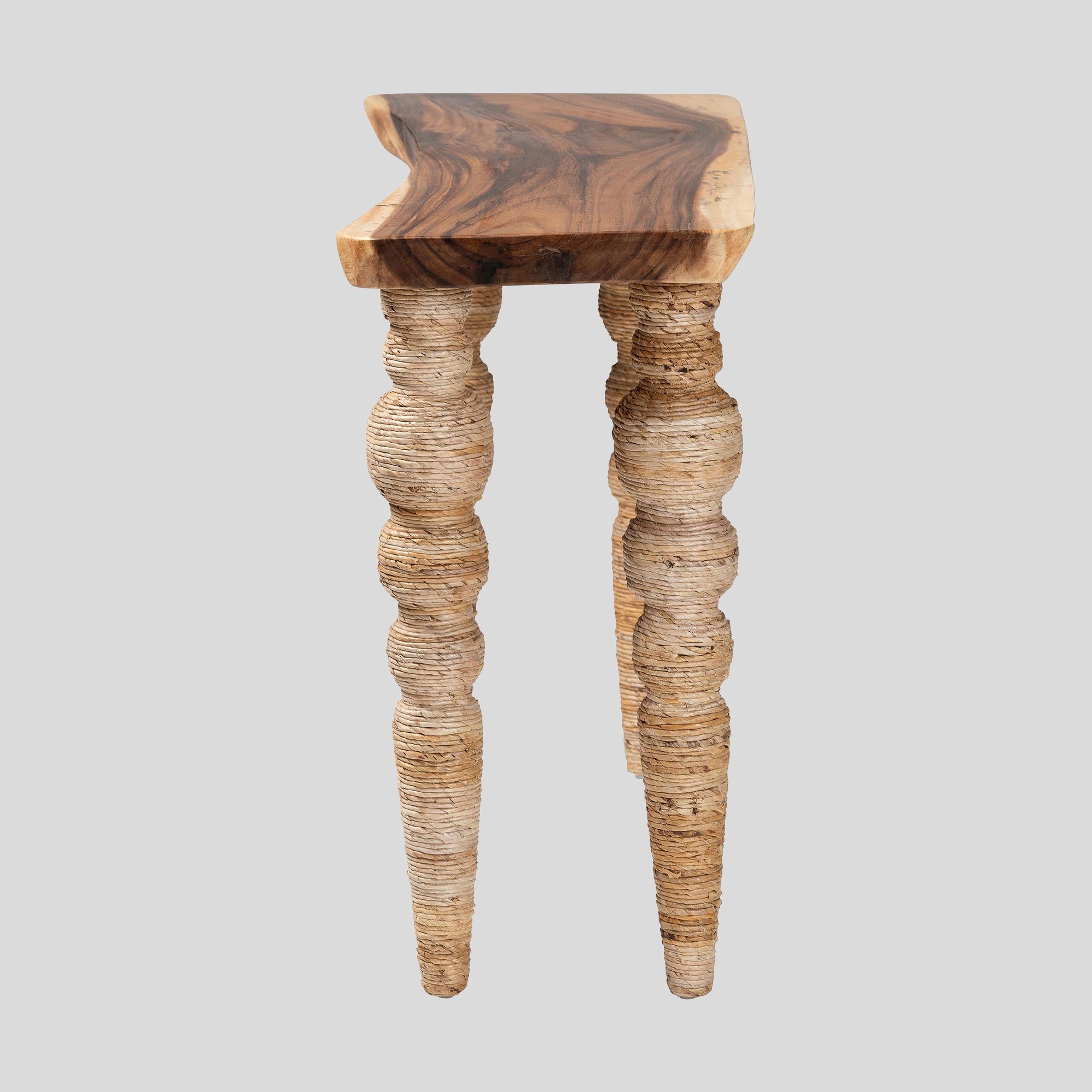 Saffron Teak Wood Console Table