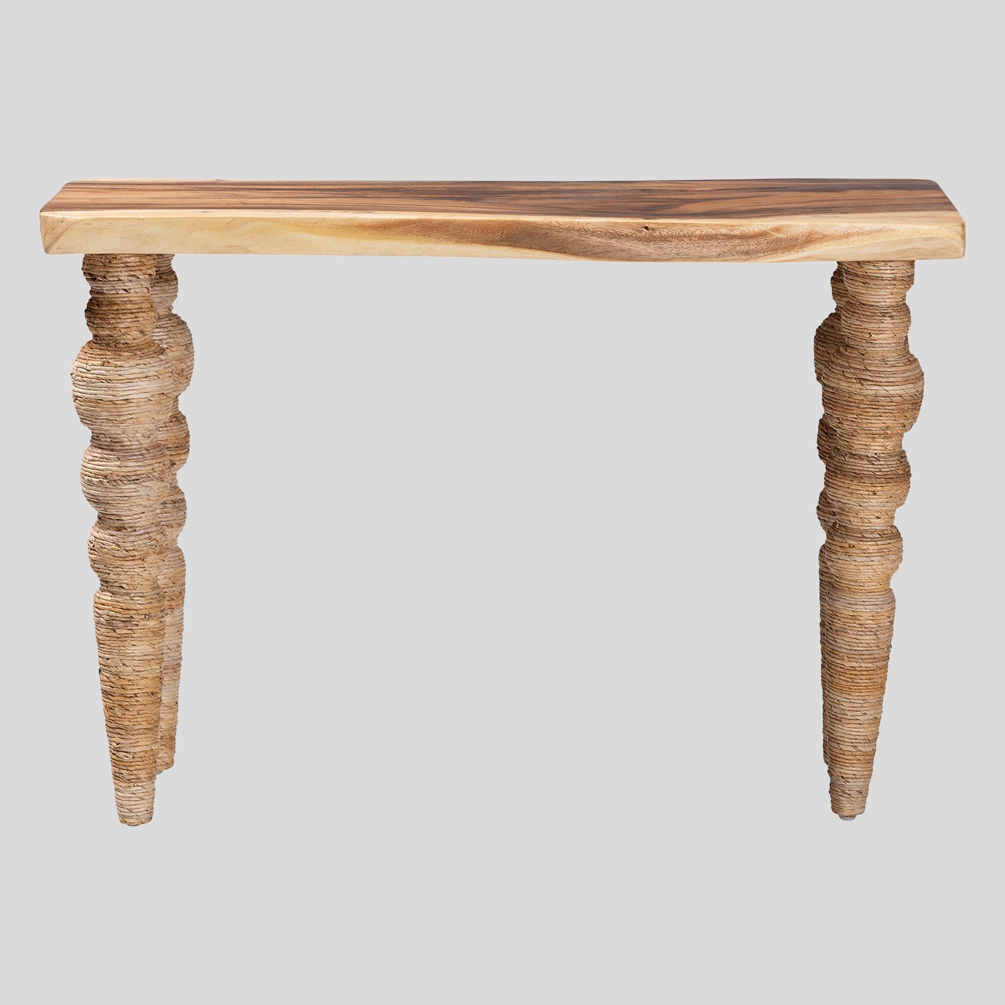 Saffron Teak Wood Console Table