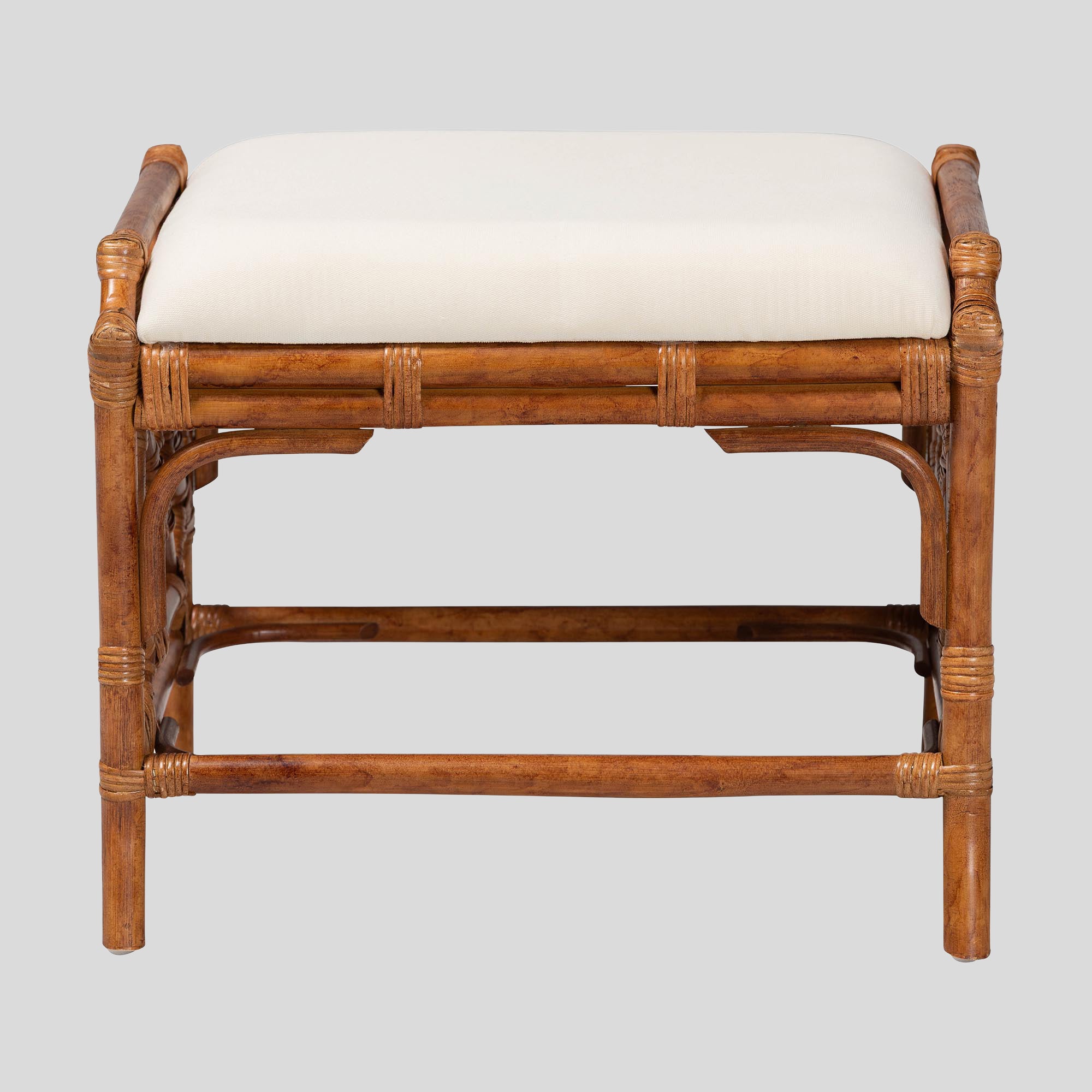 Calyx Rattan Ottoman