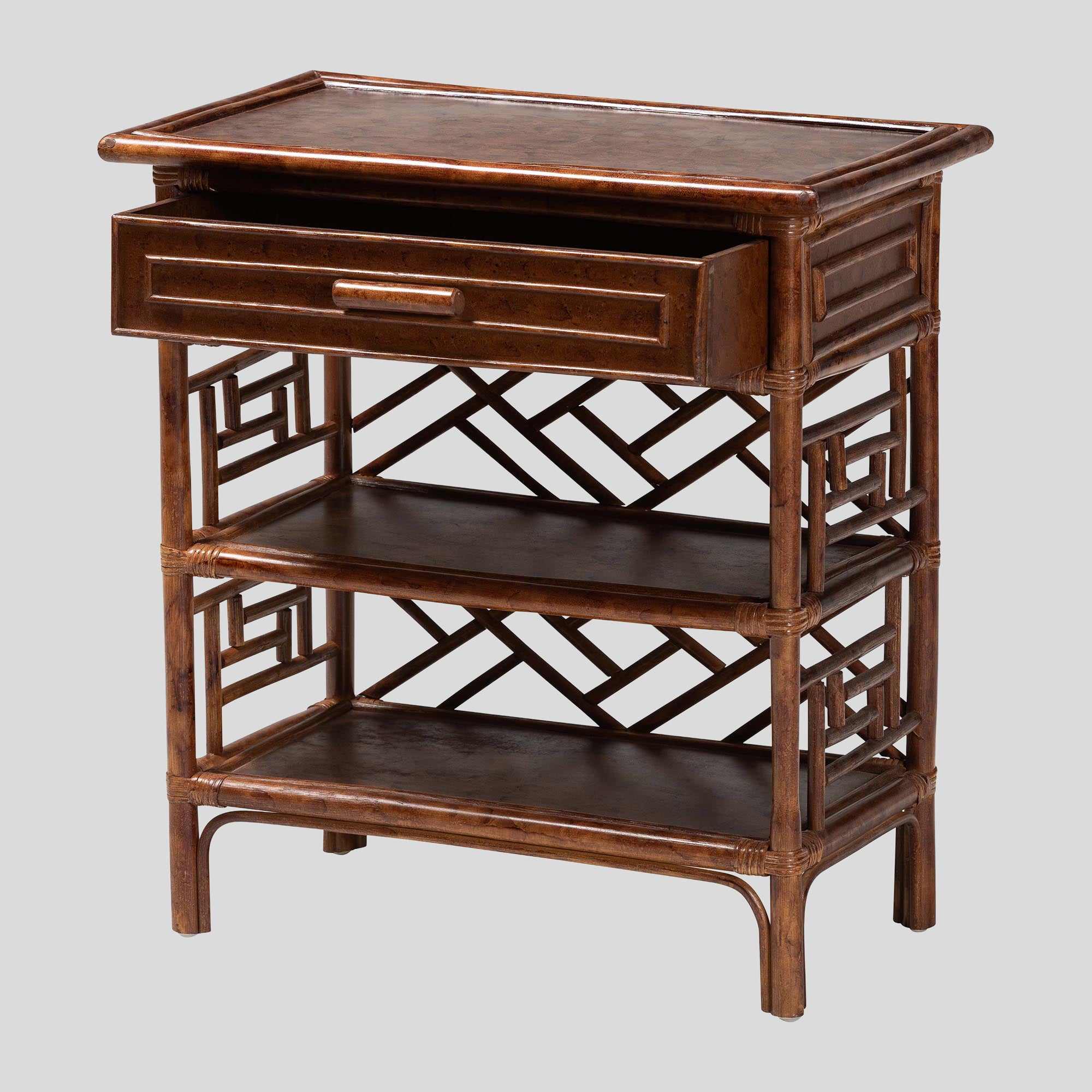 Prairie Rattan Nightstand