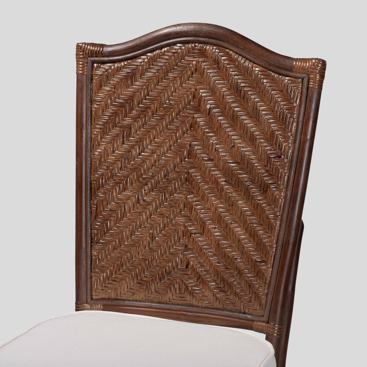 Colson Rattan 2-Piece Dining Chair Set