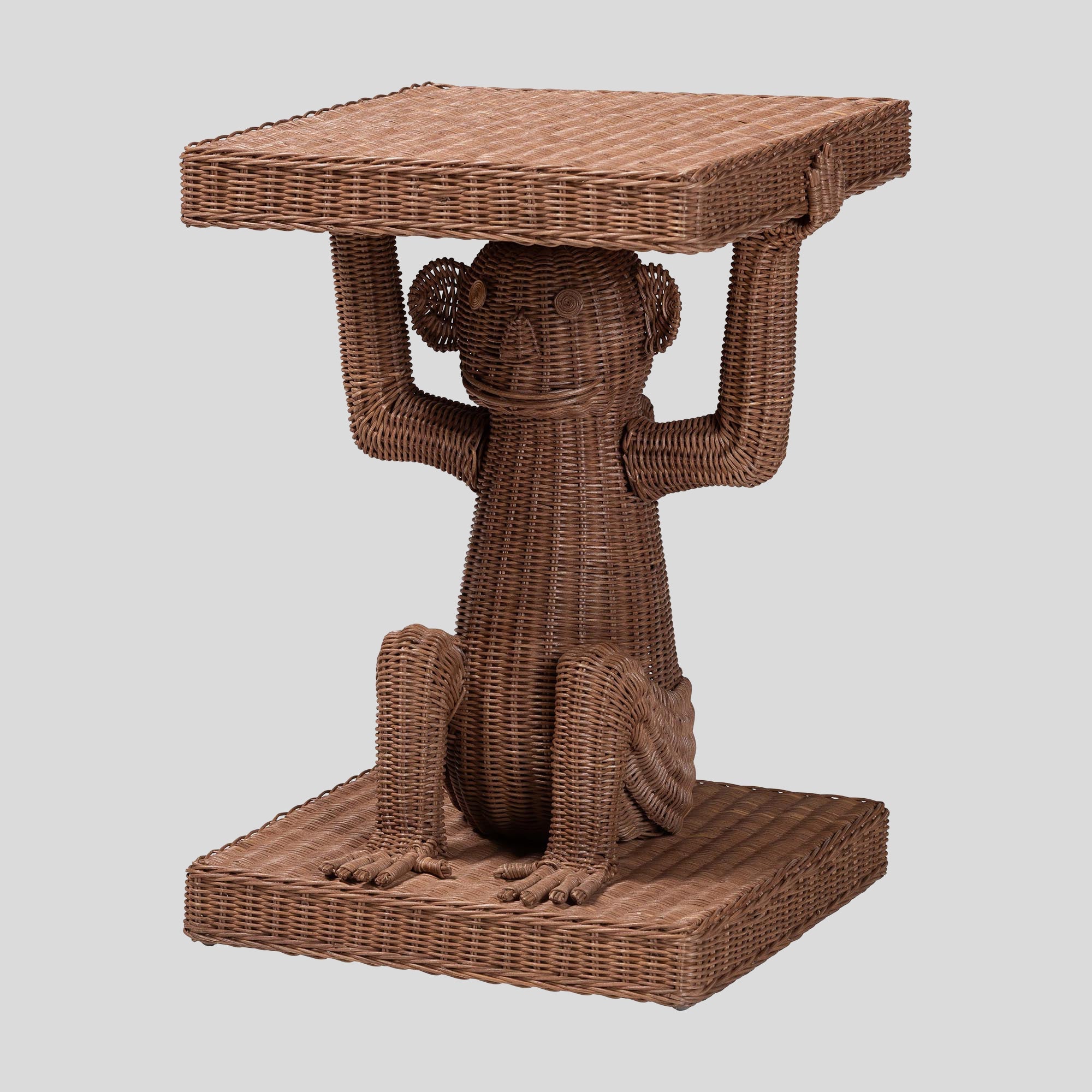 Ambrose Rattan End Table