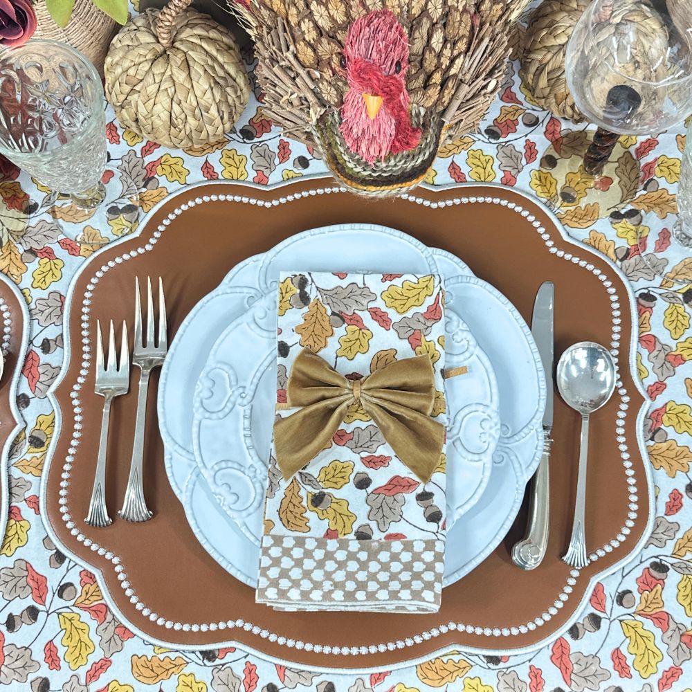 Acorns & Leaves - Napkins (Set of 4)