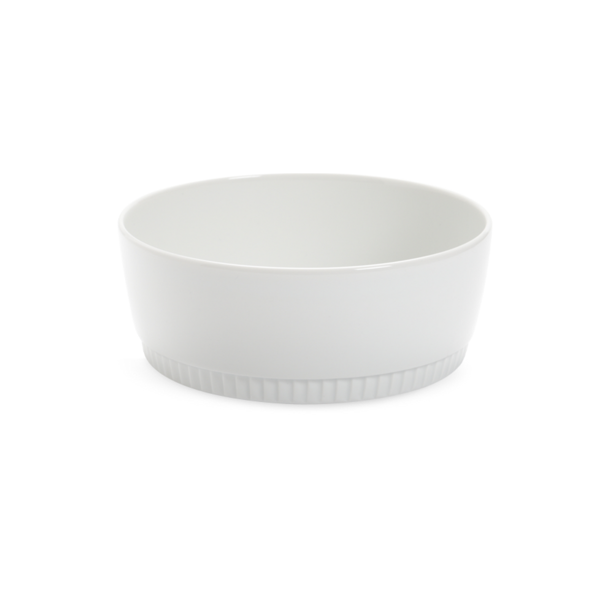 Toulouse Pleated Porcelain Bowls by Pillivuyt — Set of 4