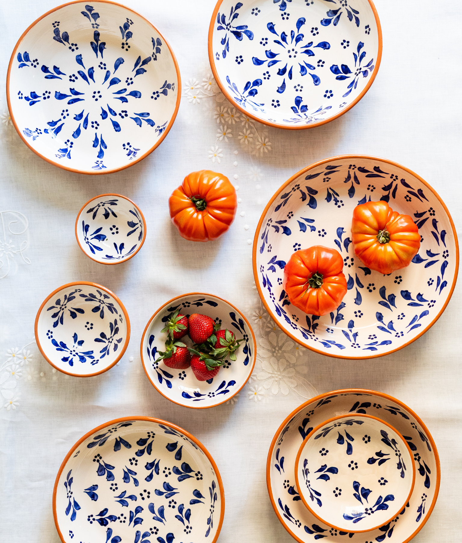 Fleure Serving Plate Trio Set